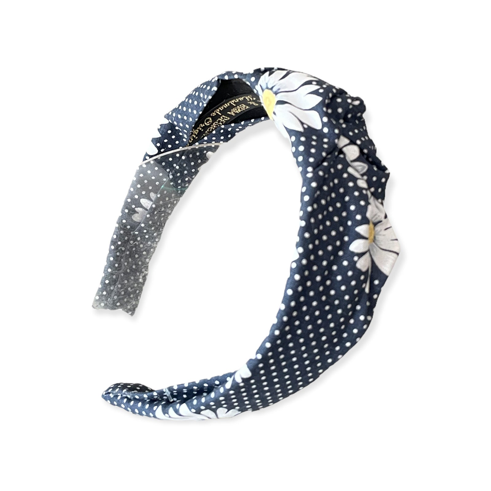 Floral Top Knot Headband