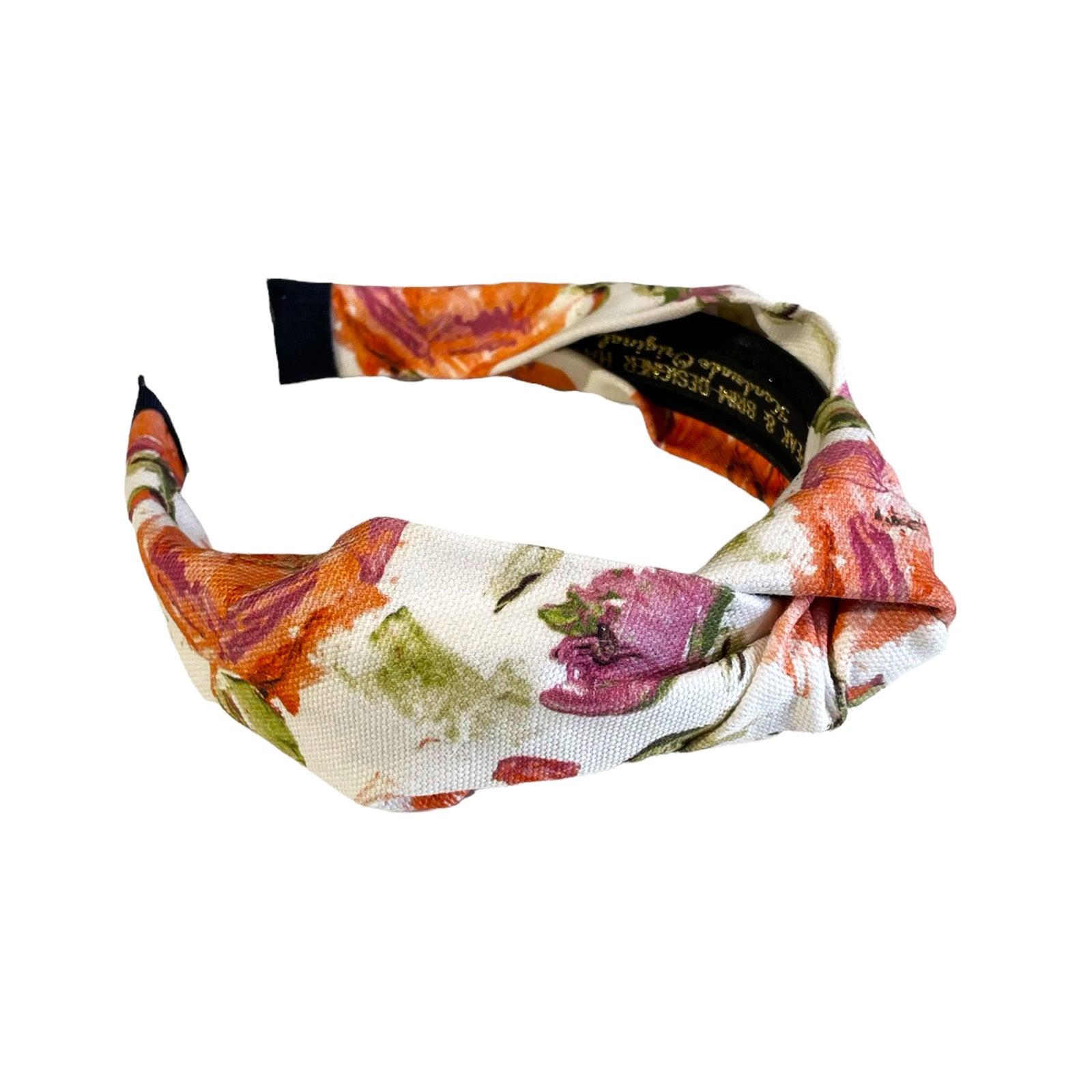 Floral Top Knot Headband