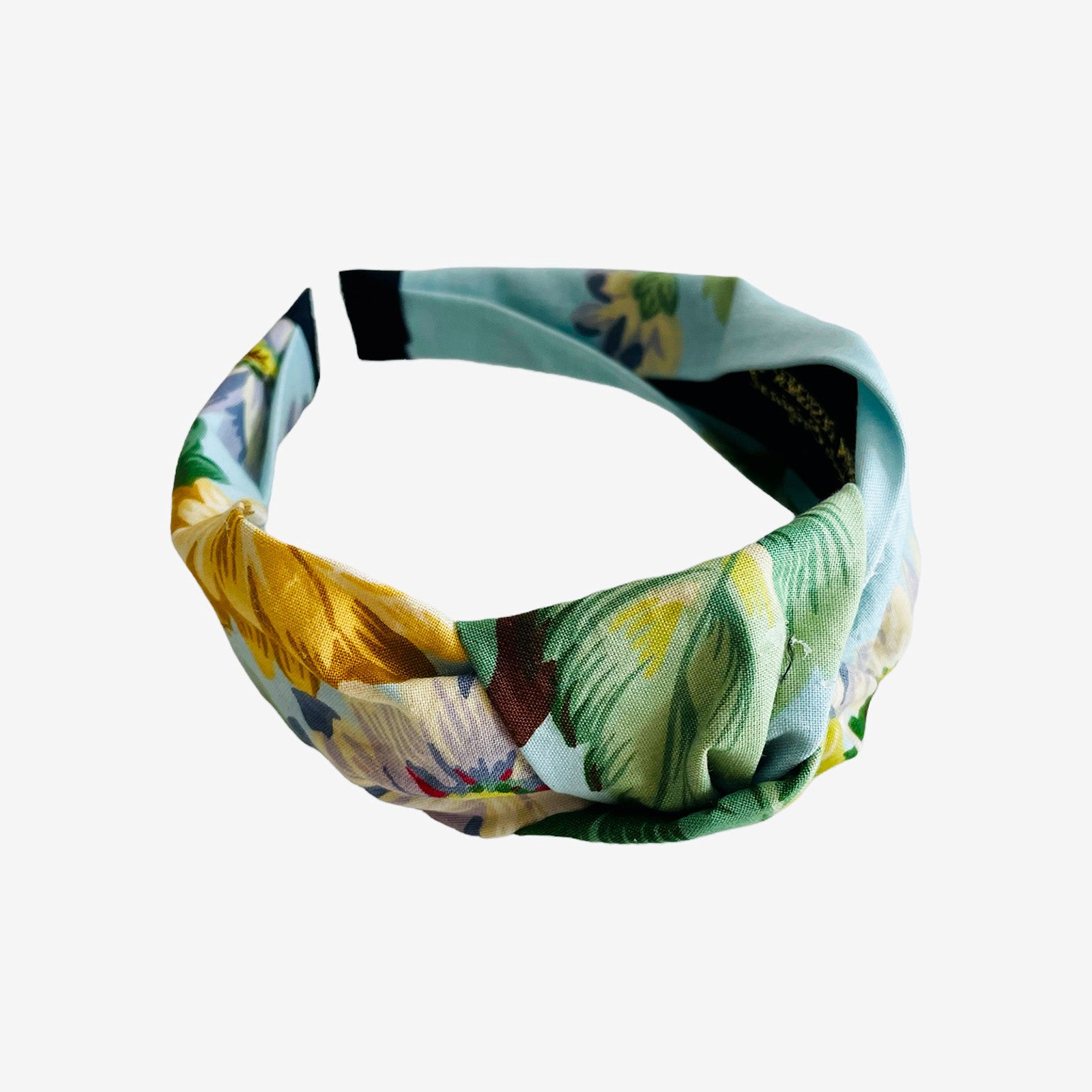 Floral Top Knot Headband