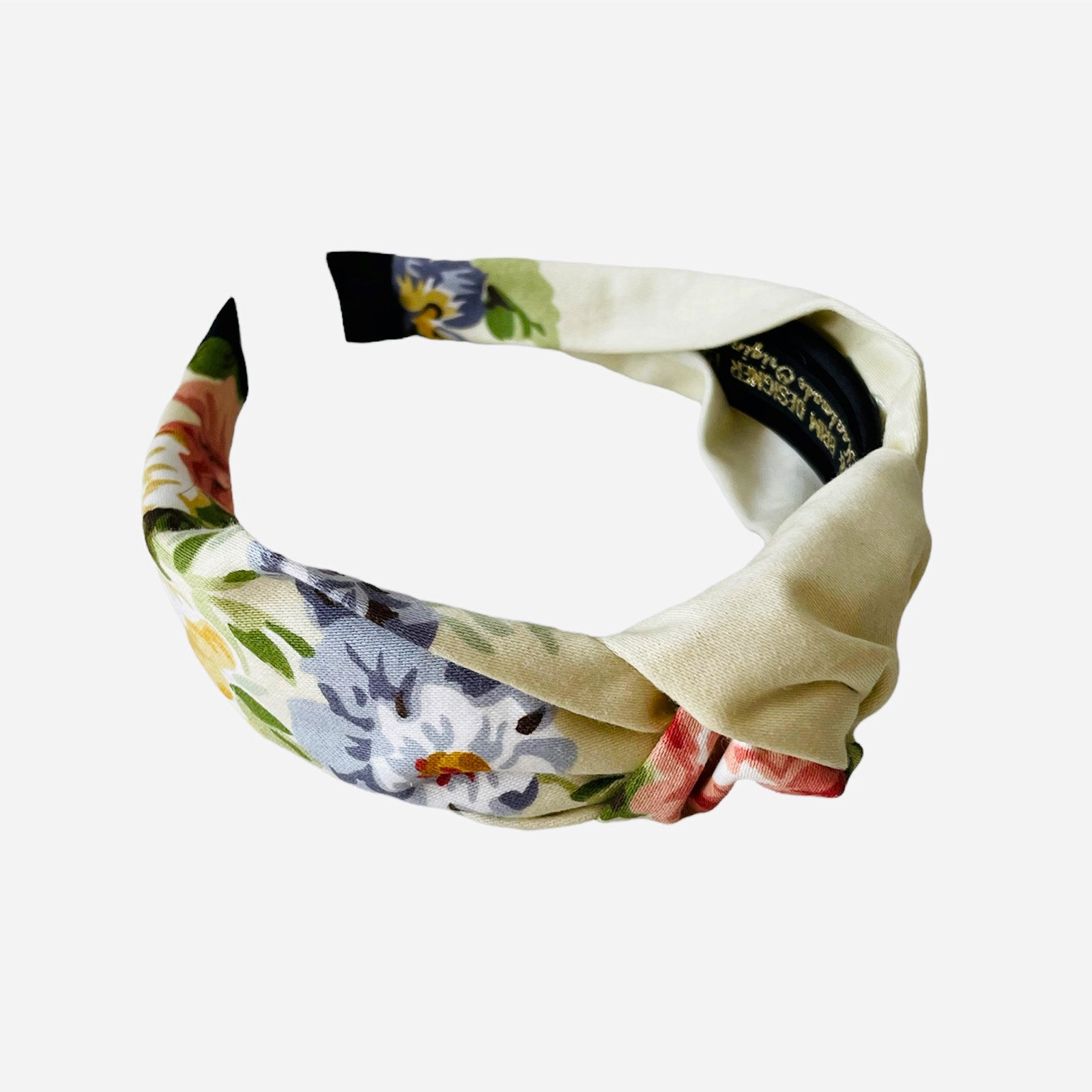 Floral Top Knot Headband