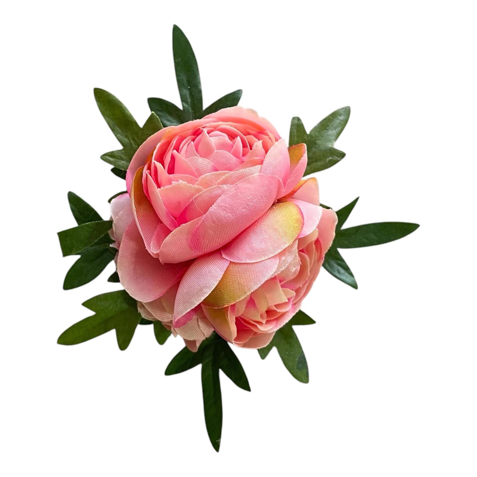 Flower Brooches - Mixed Fibre