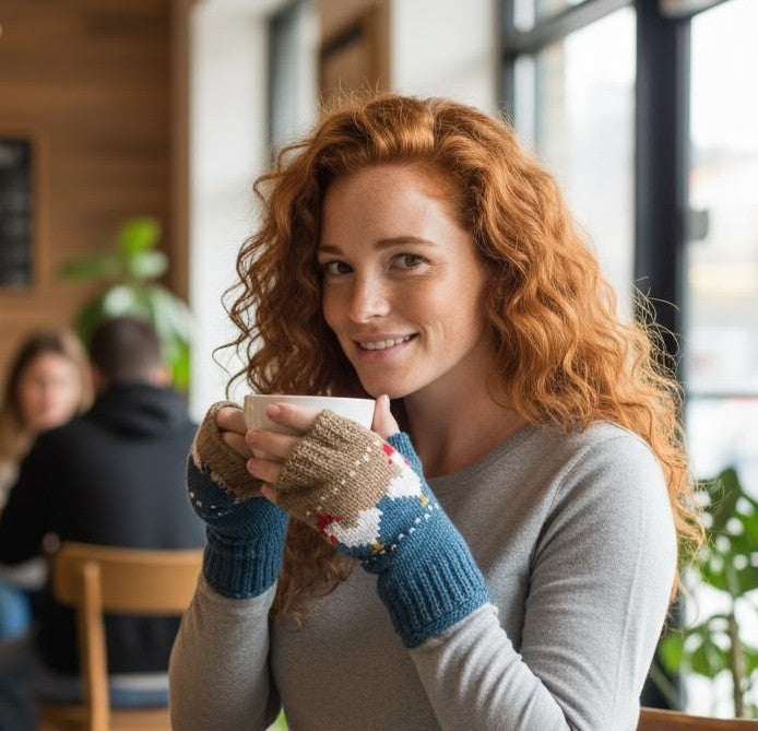 Chicken Fingerless Gloves (Unisex)