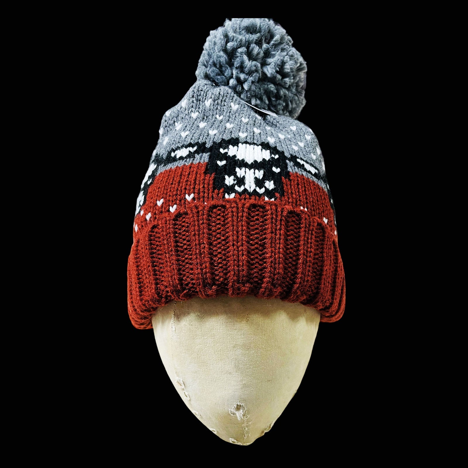 Heat Holders Men's Thermal Winter Hat With Pom Pom - Fleece Lined Knitted Beanie