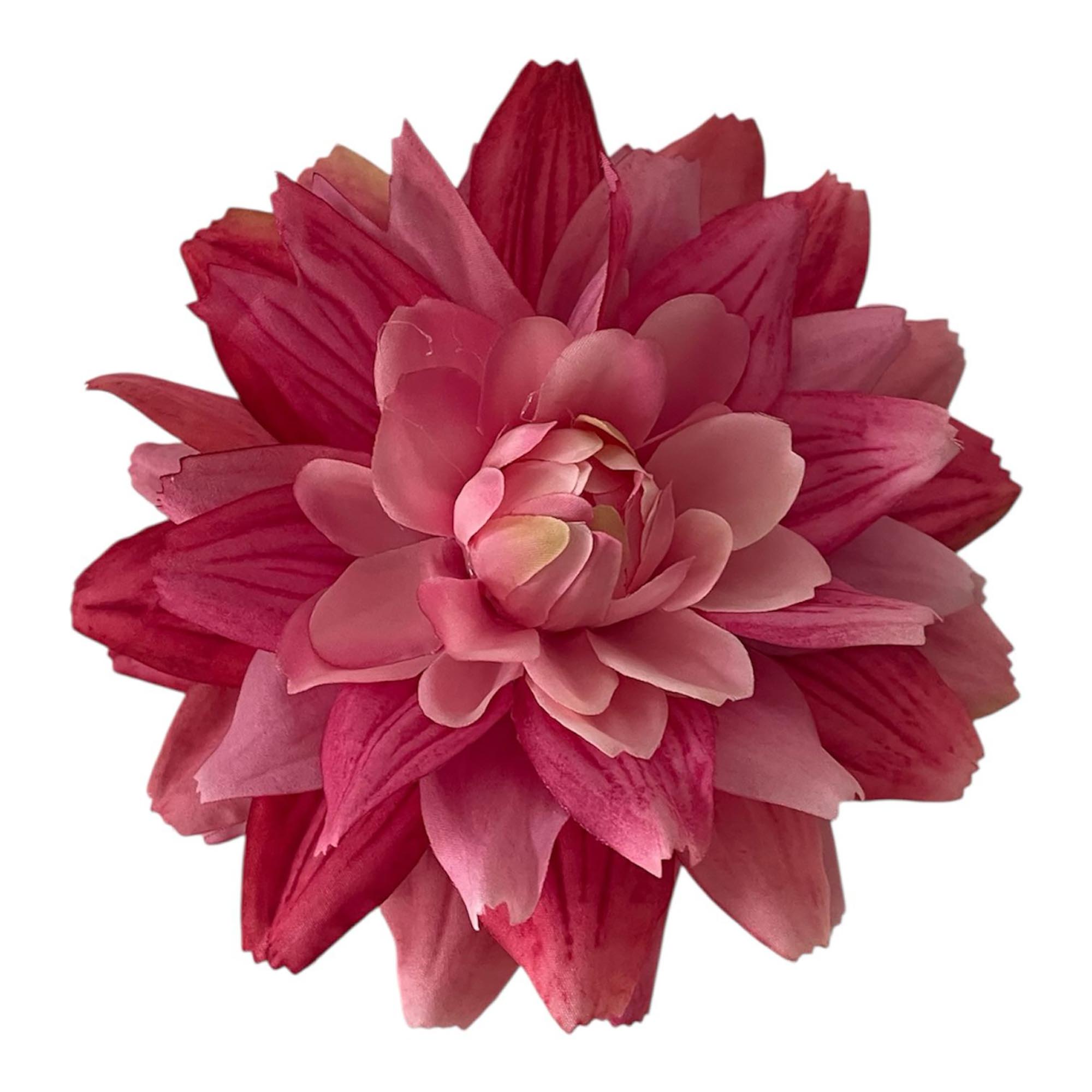 Dahlia Flower Hair Slides & Brooches