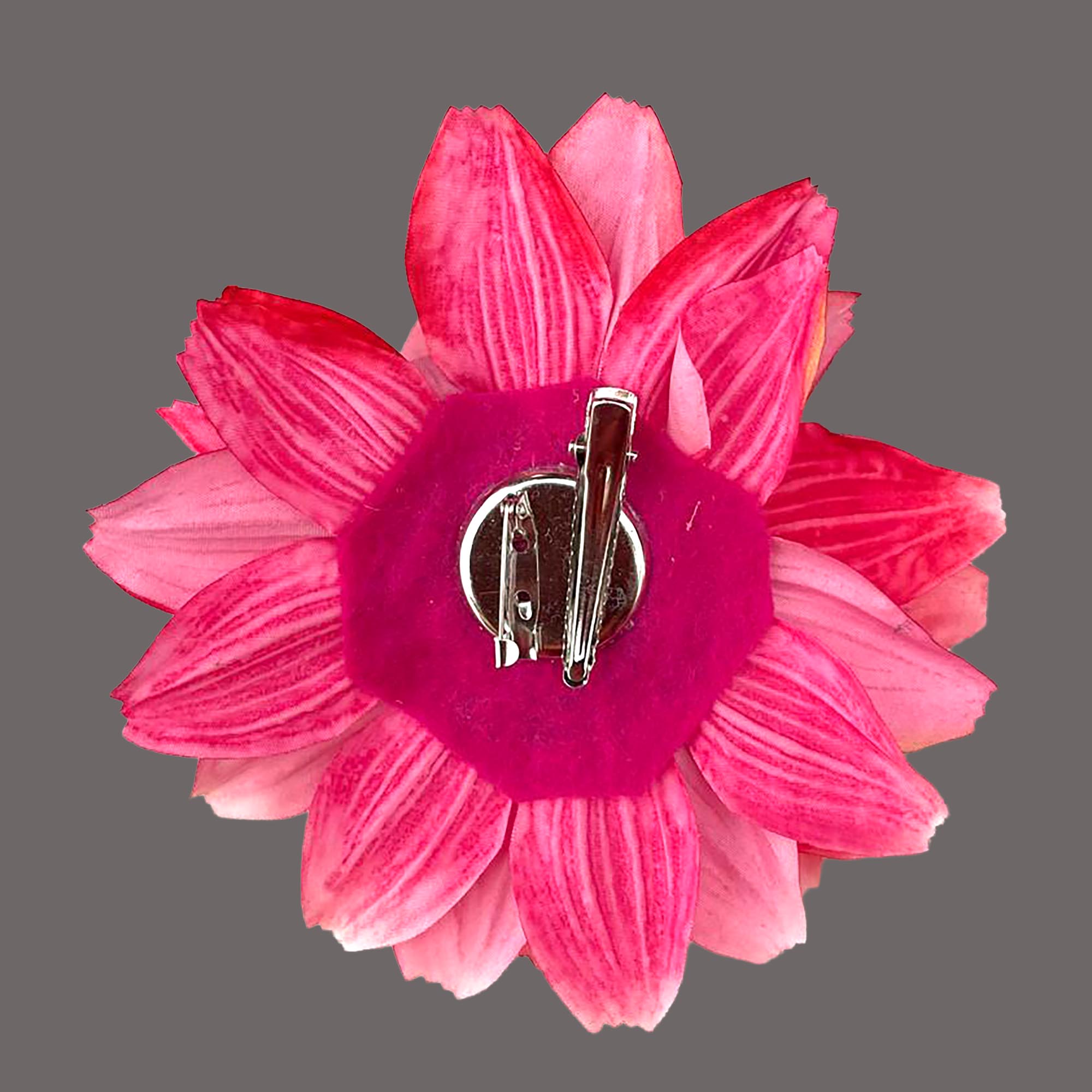 Dahlia Flower Hair Slides & Brooches