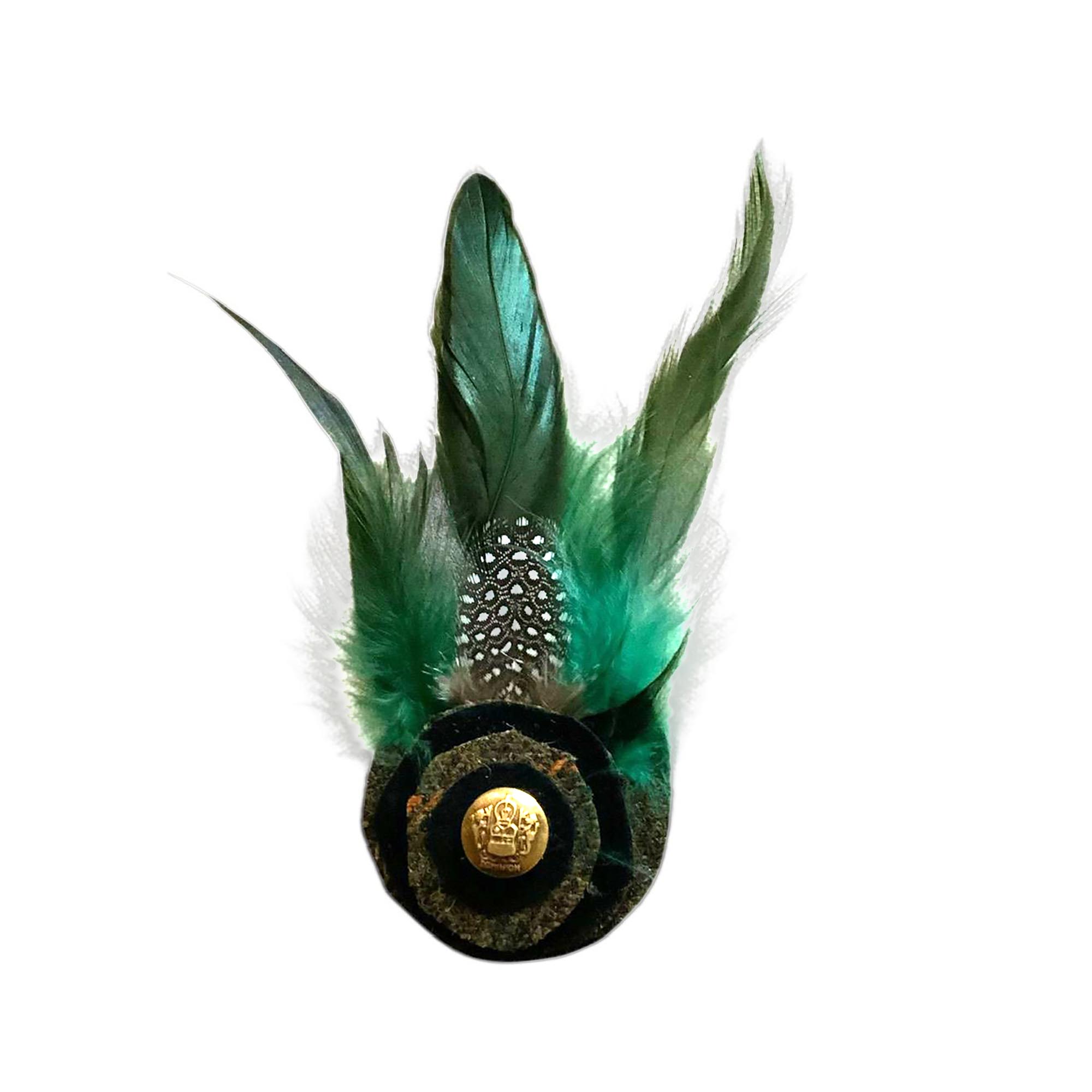 Feather Brooches