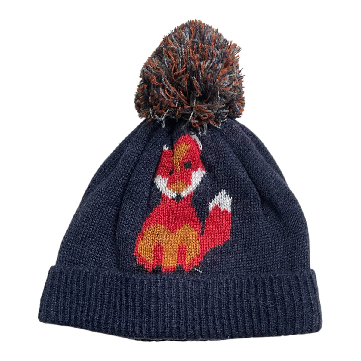 Foxy Fox Fleece Pom Pom Hat (Unisex)