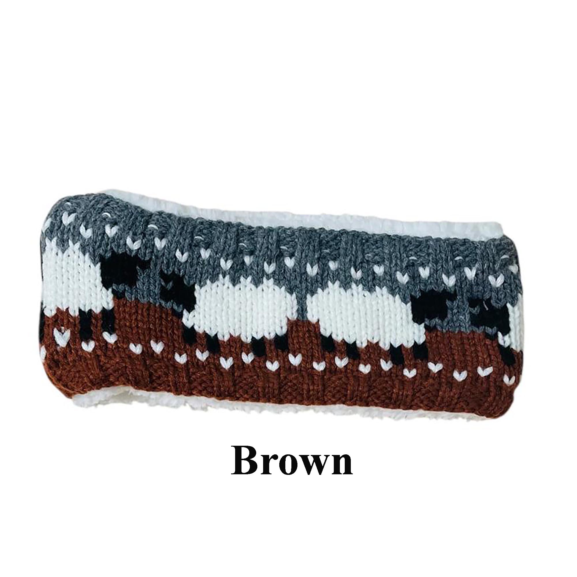 Dual Purpose Knit Sheep Headbands / Scarves (Unisex)