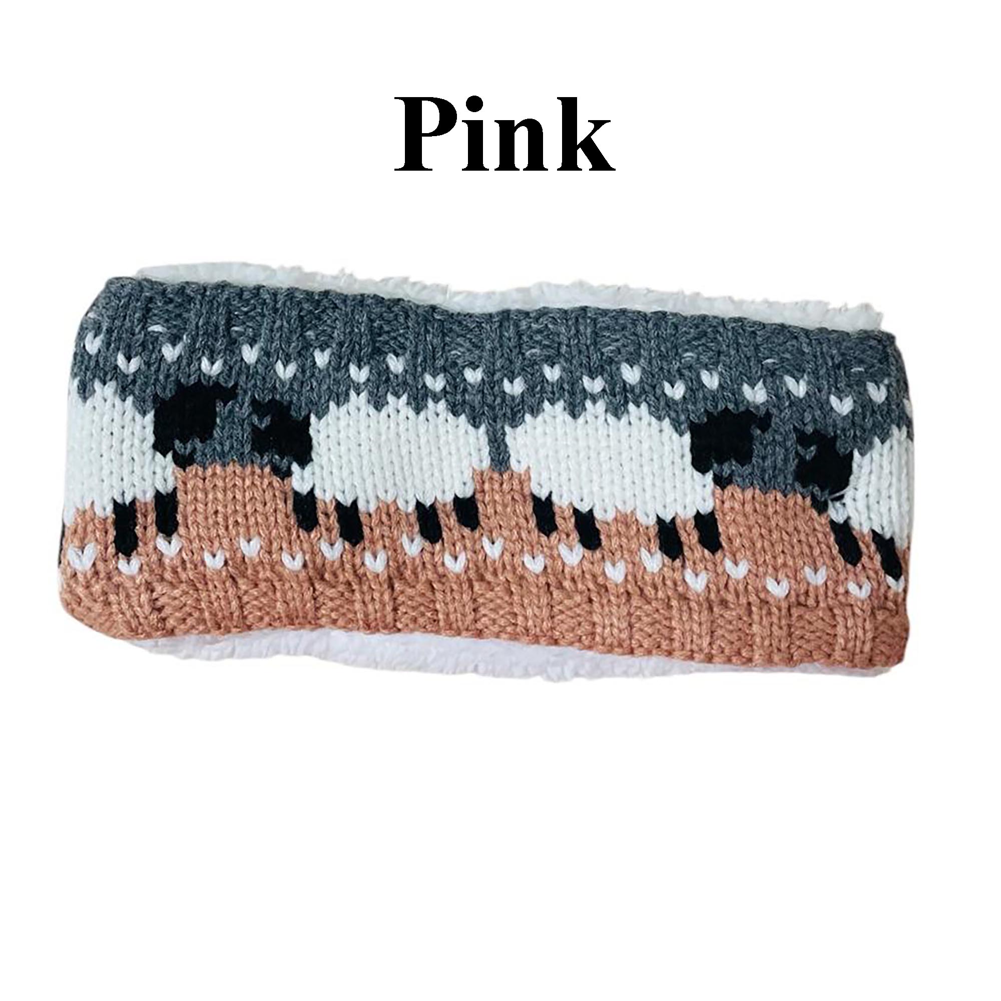 Dual Purpose Knit Sheep Headbands / Scarves (Unisex)
