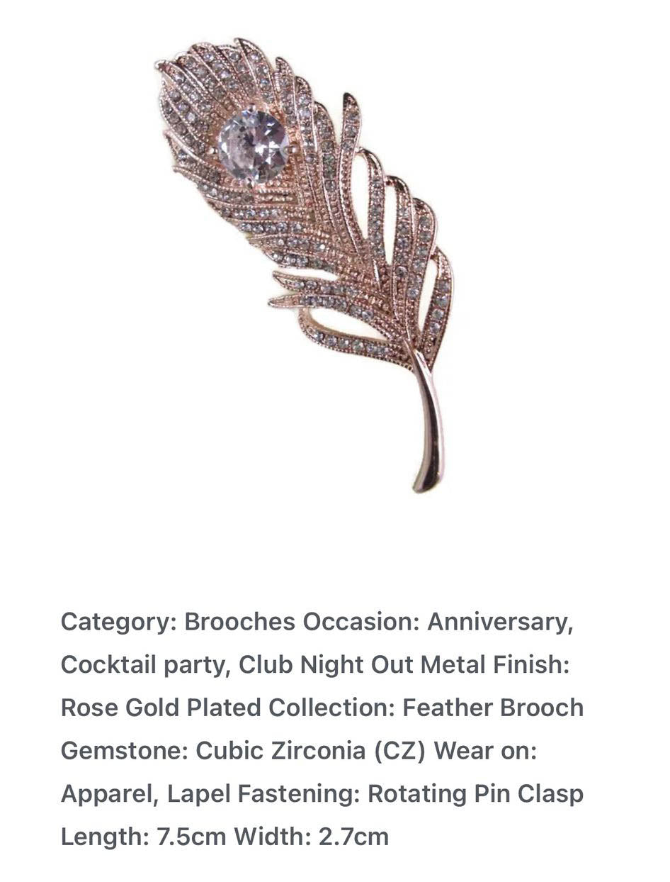 Diamante Brooches