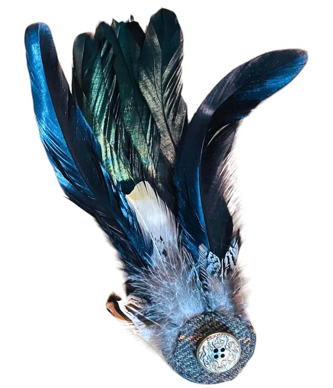 Feather Brooches