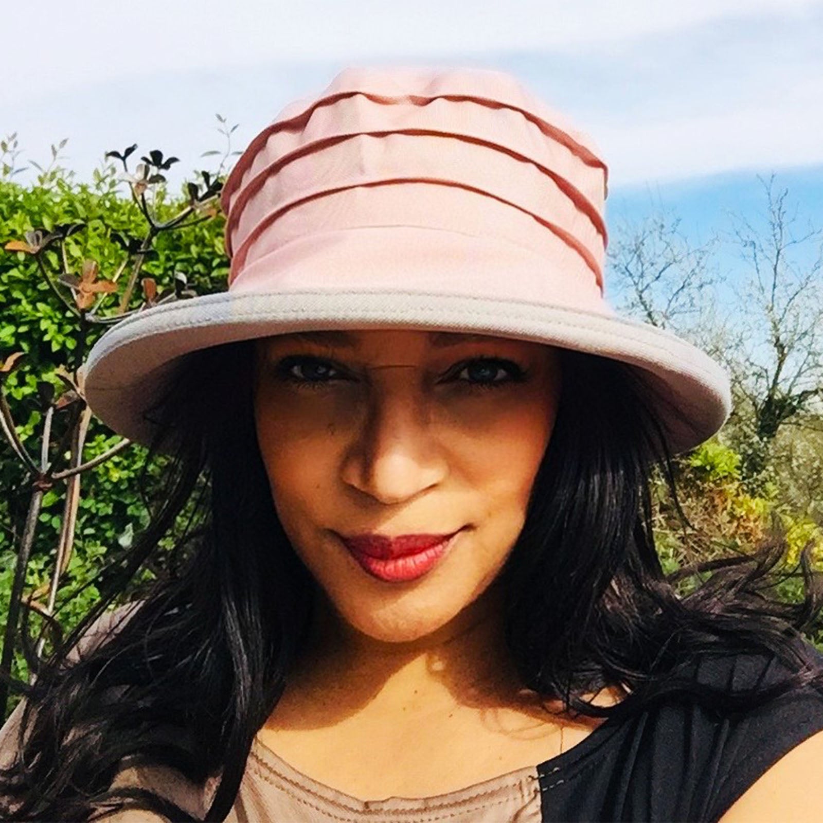 Lucy Summer Rain Hat (Two Tone)