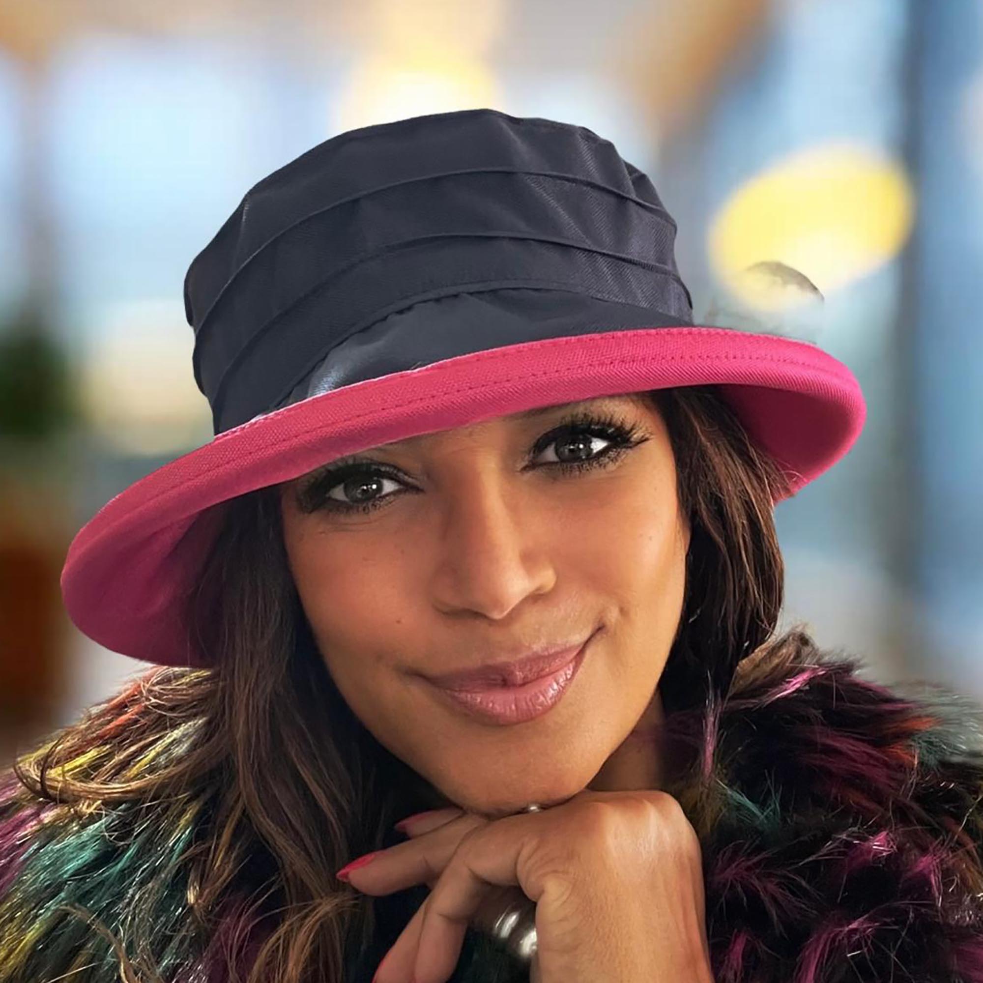 Lucy Summer Rainhat (Navy Two Tone)