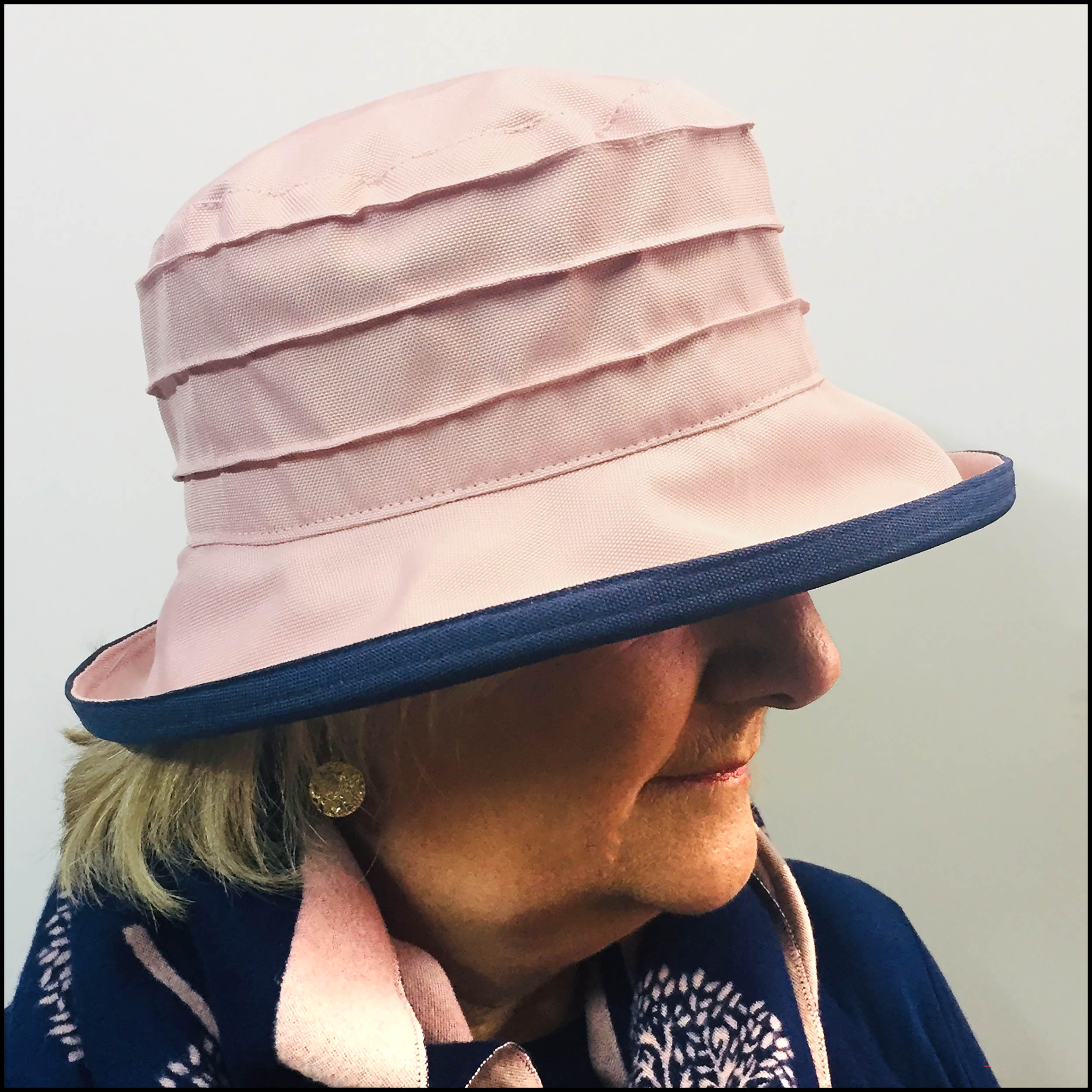 Lucy Summer Rain Hat (Two Tone)