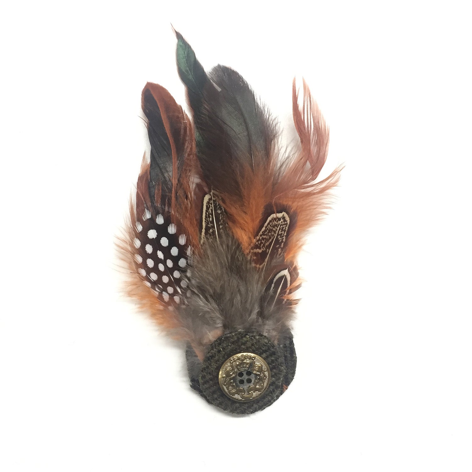 Feather Brooches