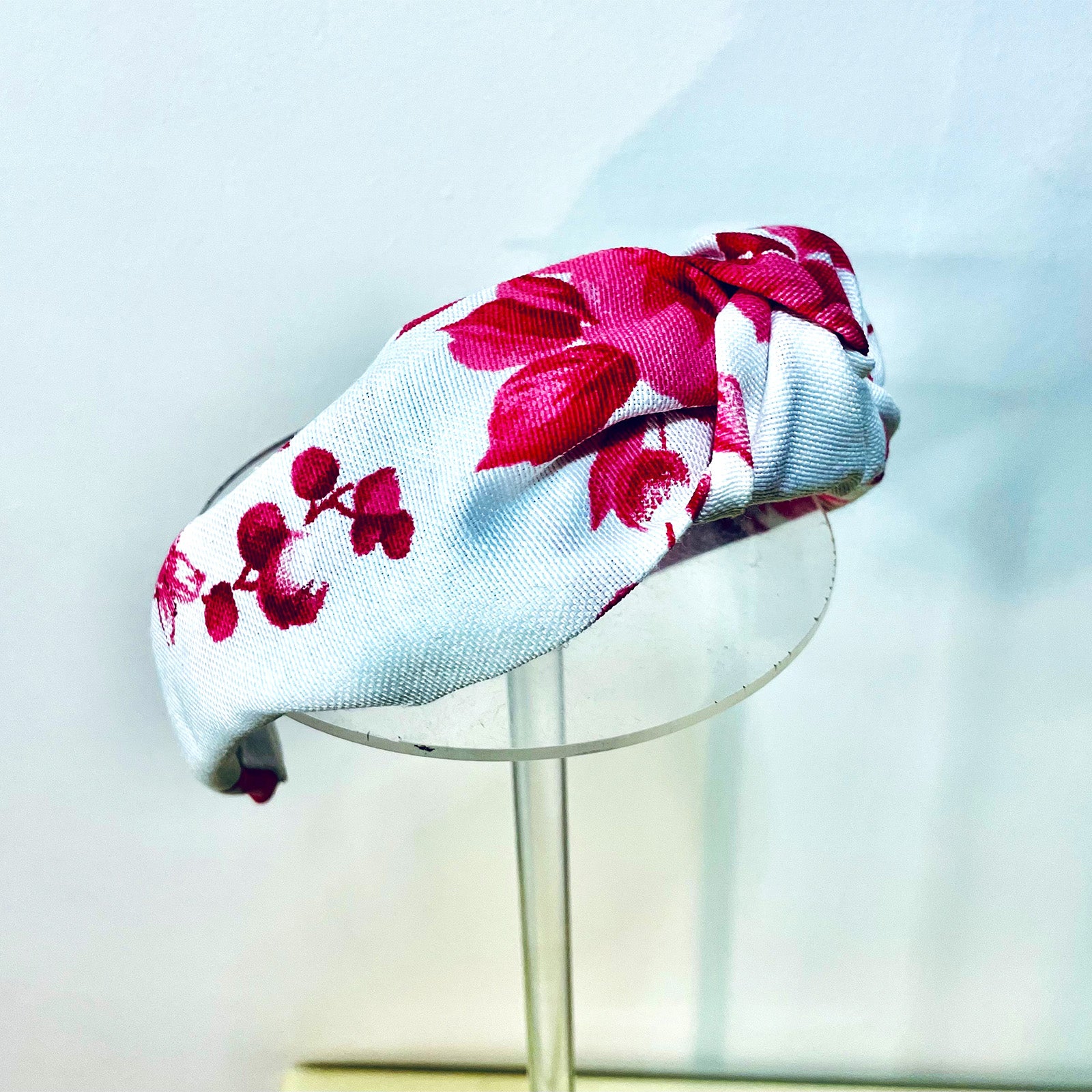 Floral Top Knot Headband