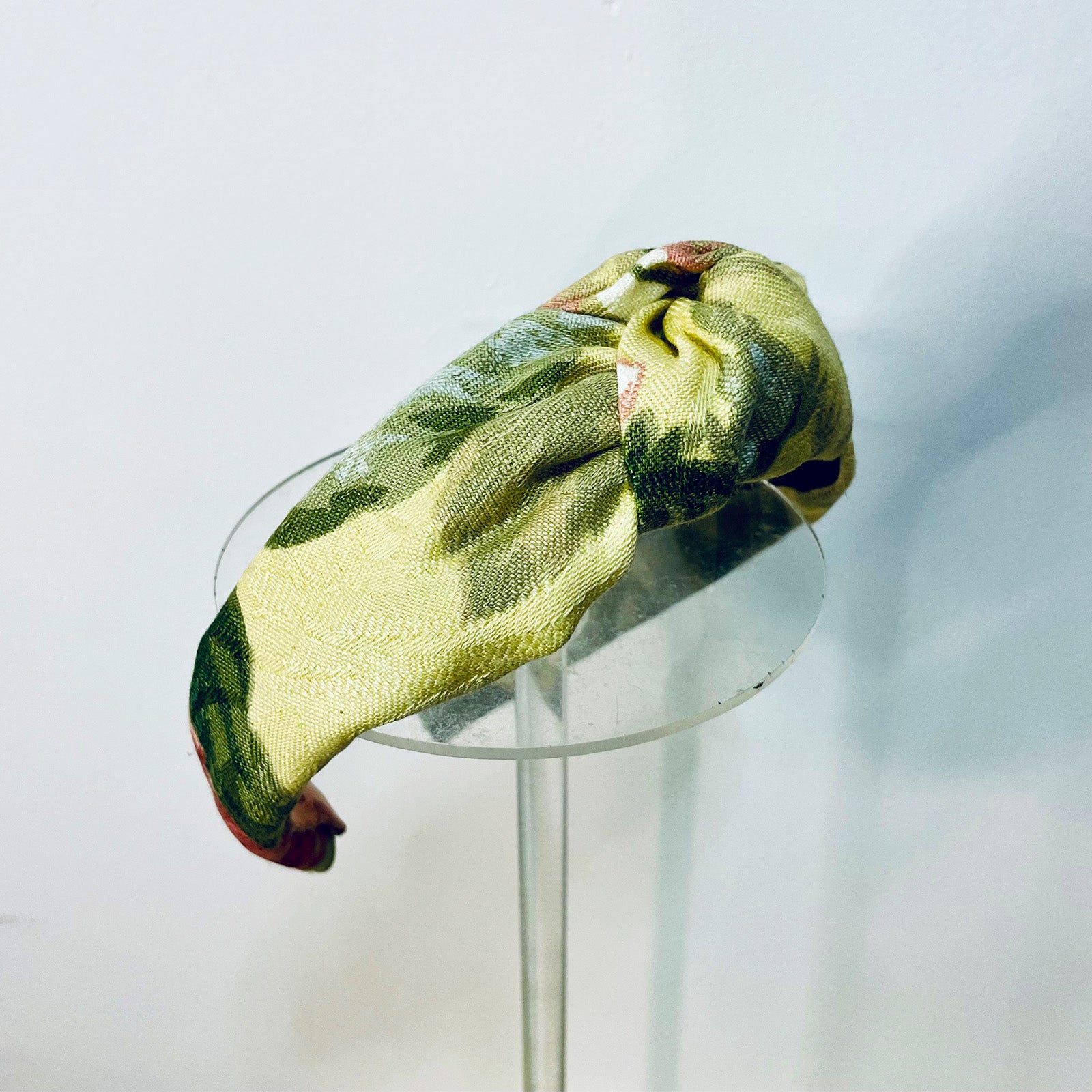 Floral Top Knot Headband