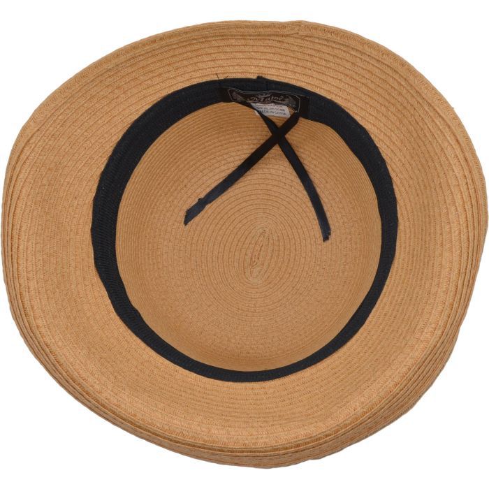 Summer Cloche Straw Sun Hat in 1920’s Style