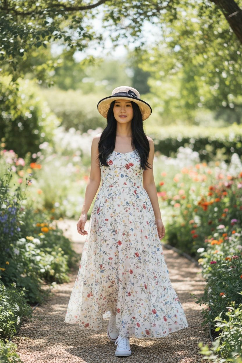 Retro Style Summer Straw Hat With Big Bow