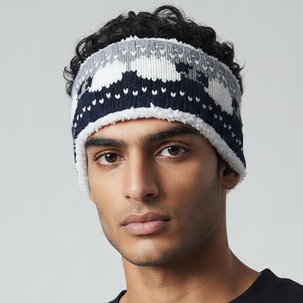 Dual Purpose Knit Sheep Headbands / Scarves (Unisex)
