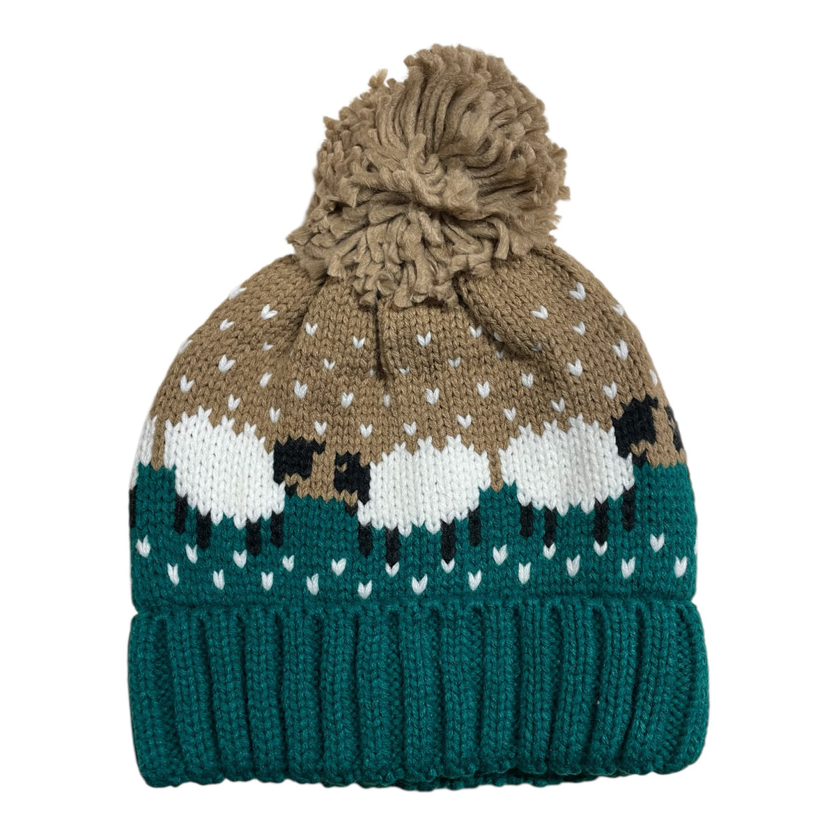 Sheepy Sheep Pom Pom Hat (Unisex)