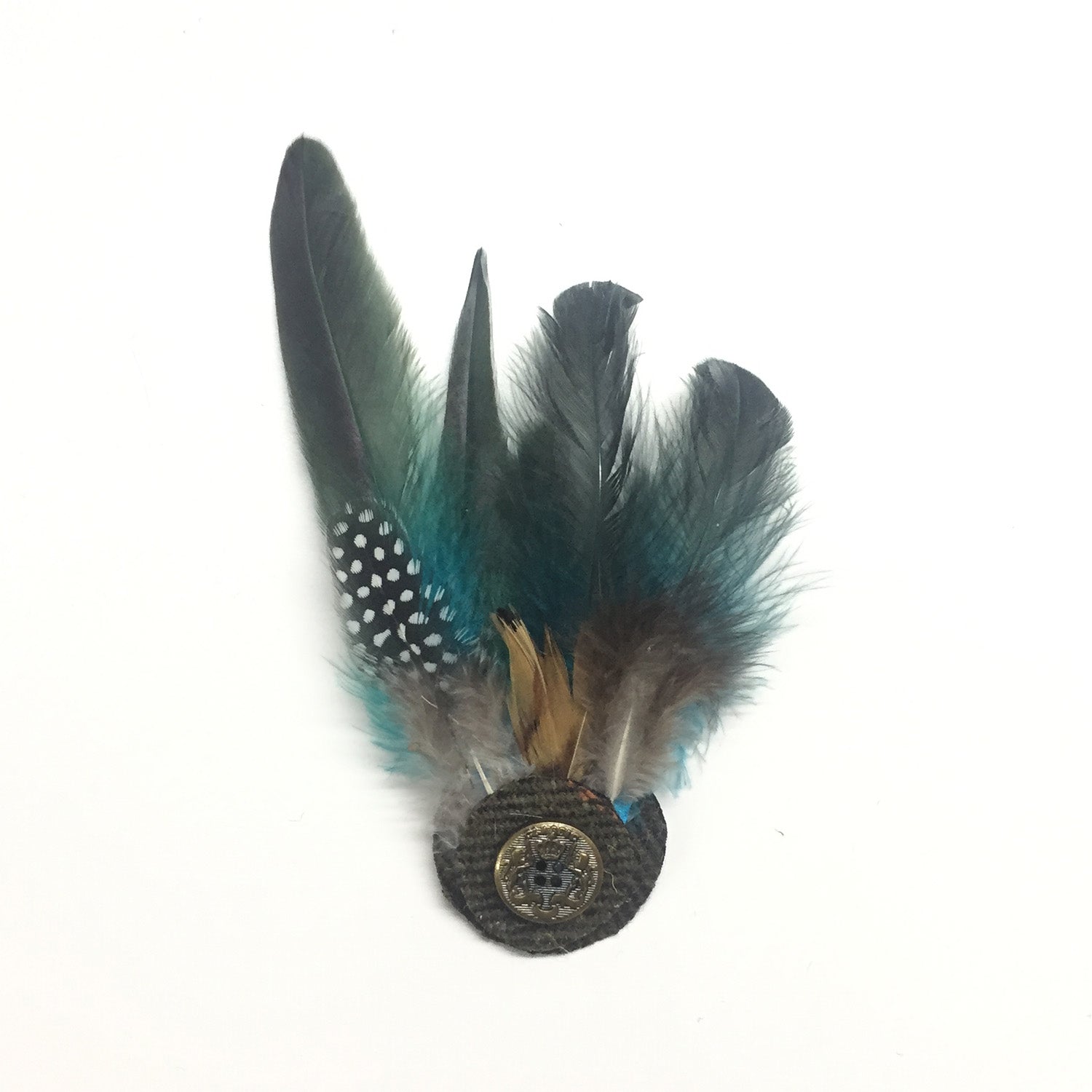 Feather Brooches