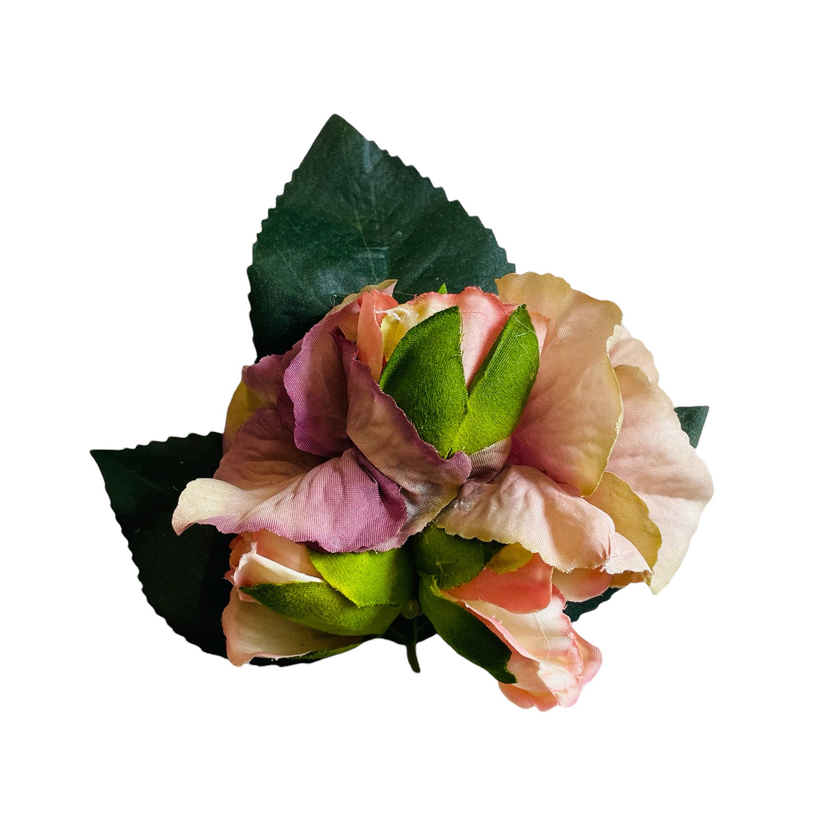 Flower Brooches - Mixed Fibre