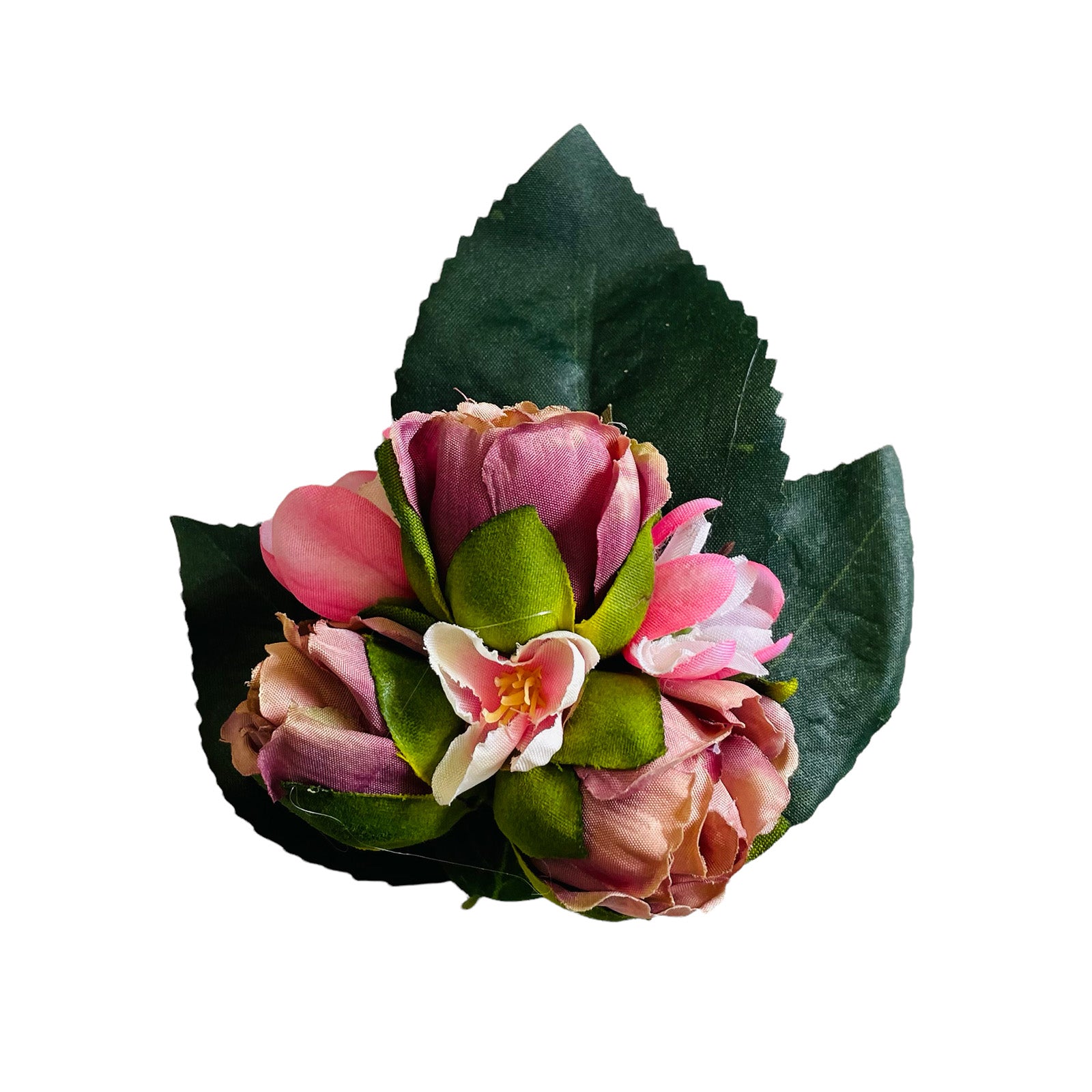 Flower Brooches - Mixed Fibre