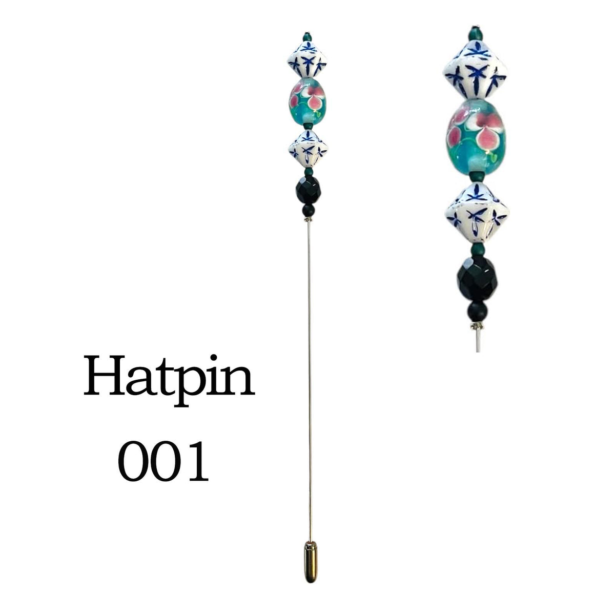 Decorative 6-Inch Hat Pins