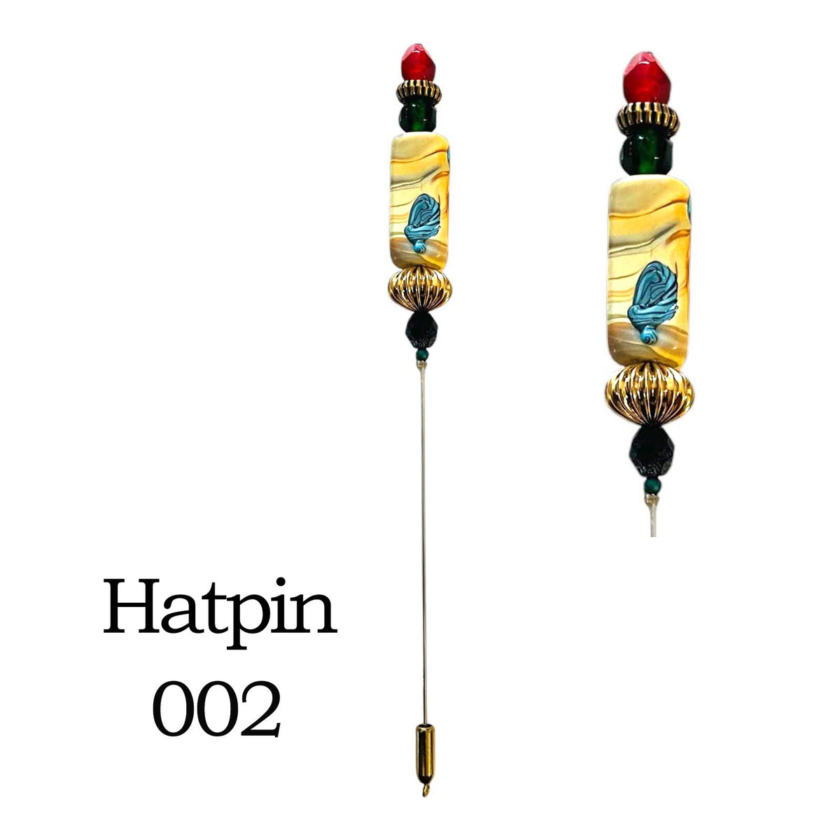 Decorative 6-Inch Hat Pins
