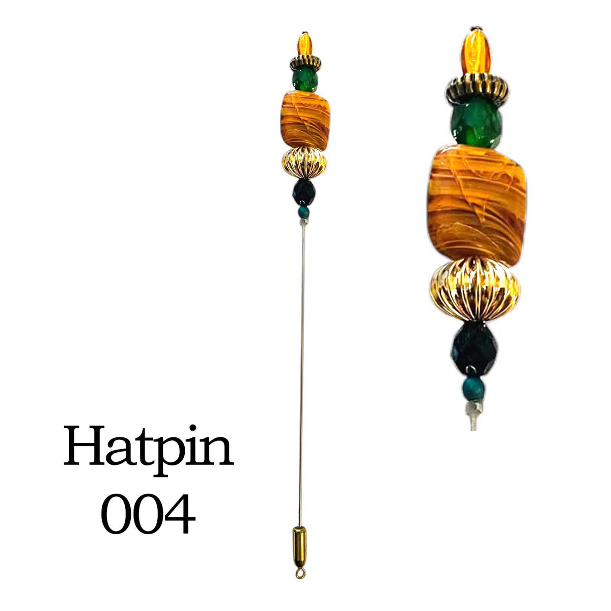Decorative 6-Inch Hat Pins