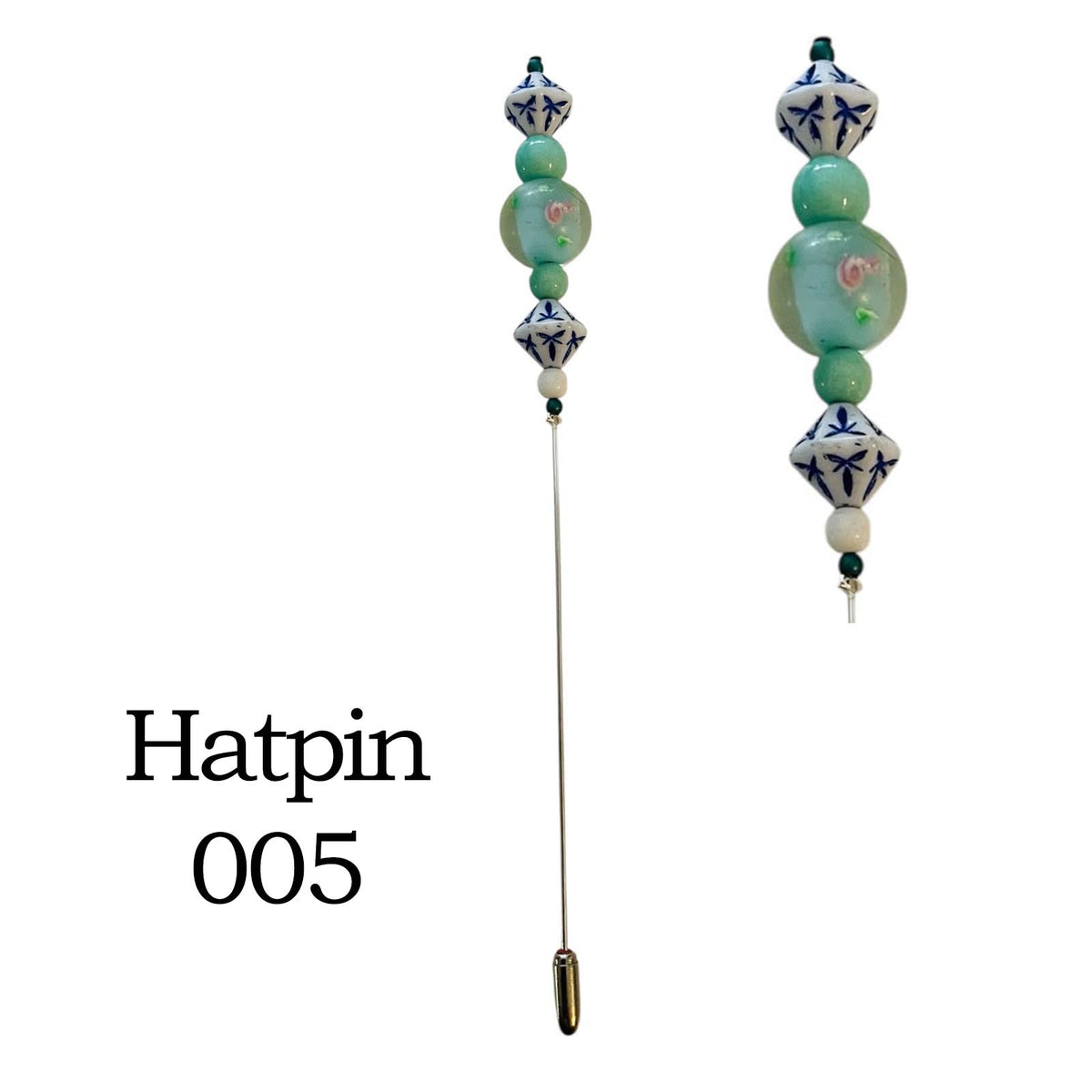 Decorative 6-Inch Hat Pins