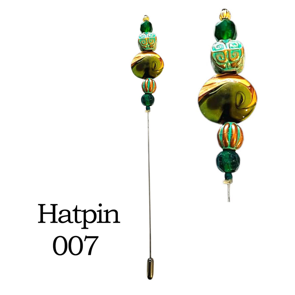 Decorative 6-Inch Hat Pins