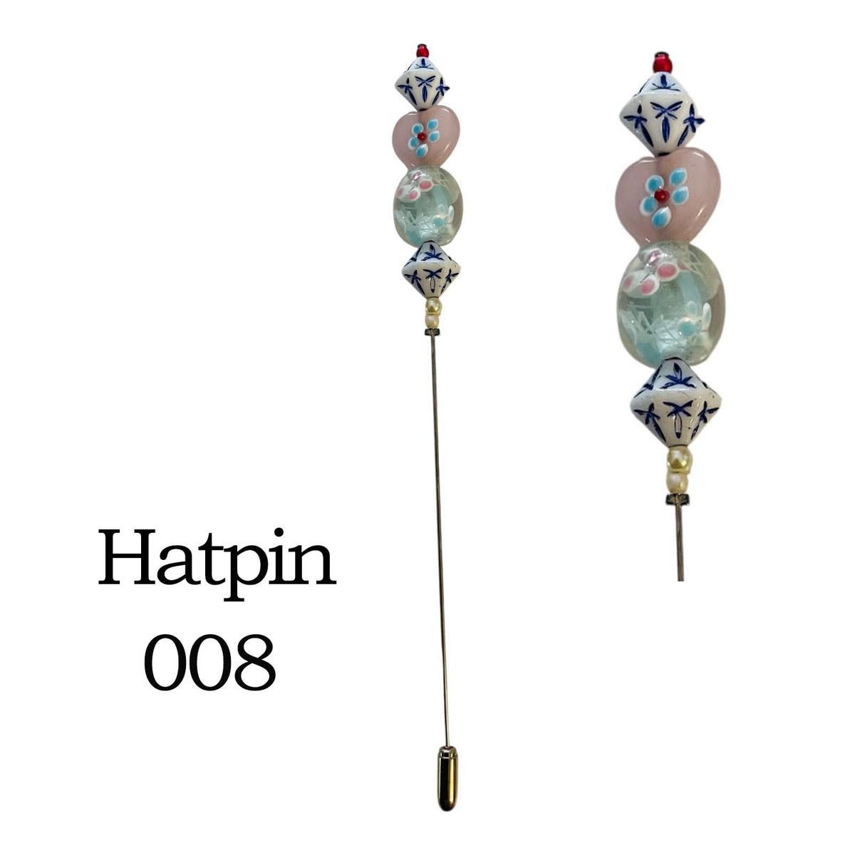 Decorative 6-Inch Hat Pins