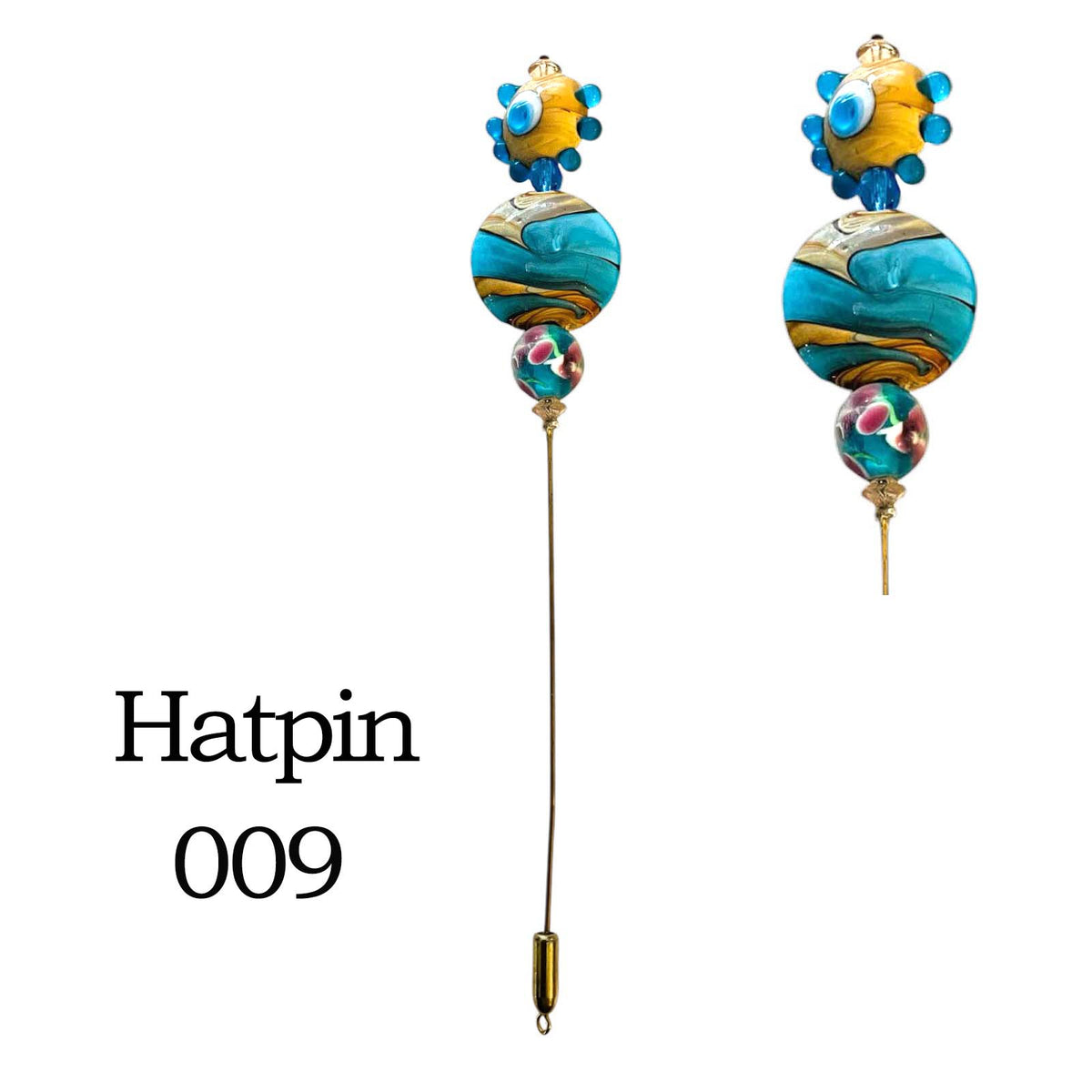 Decorative 6-Inch Hat Pins