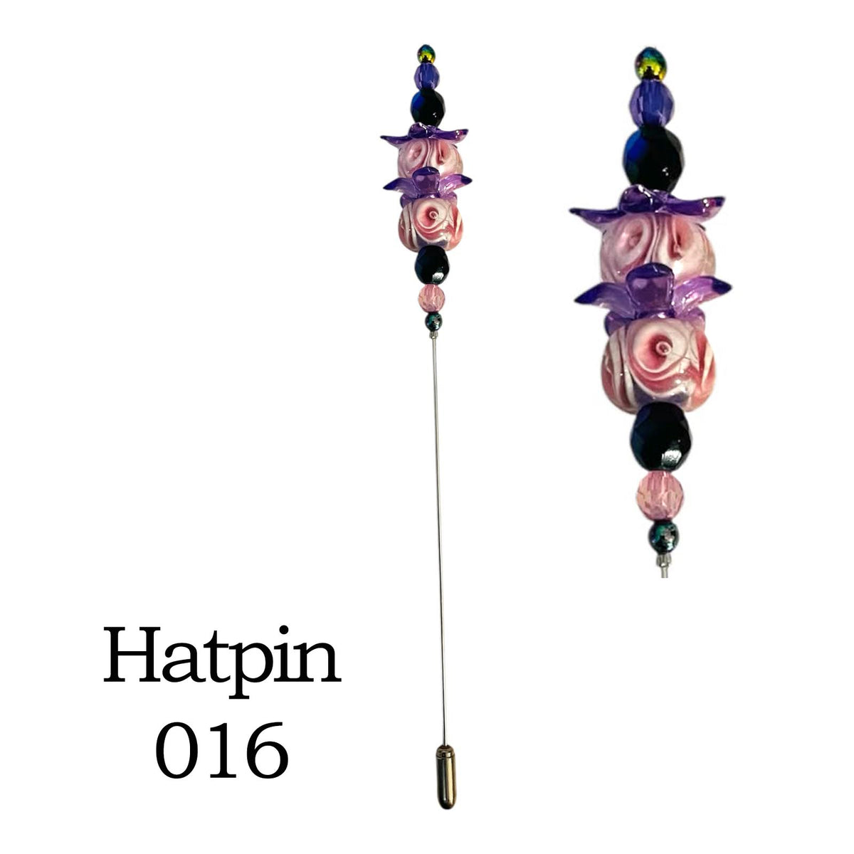 Decorative 6-Inch Hat Pins