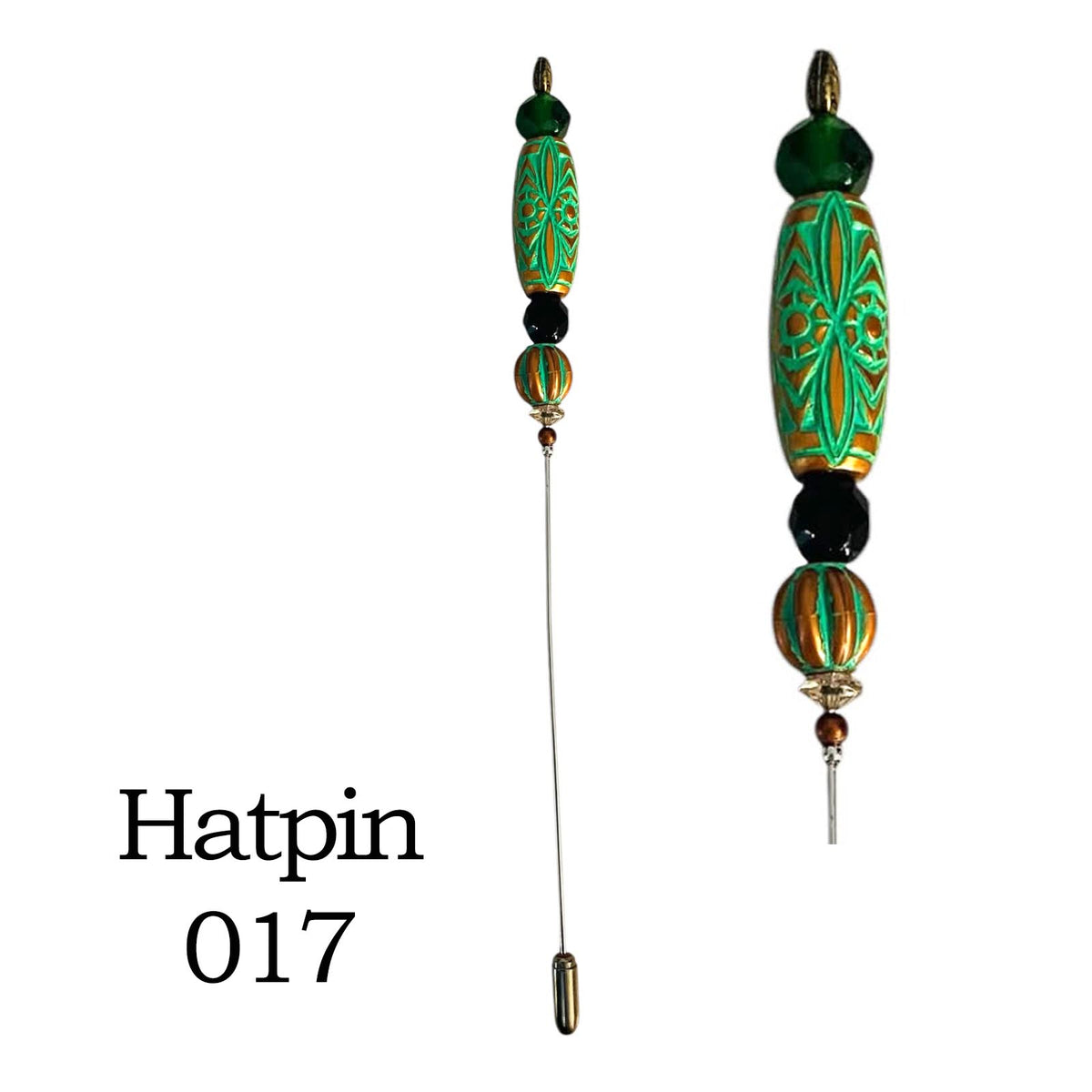 Decorative 6-Inch Hat Pins