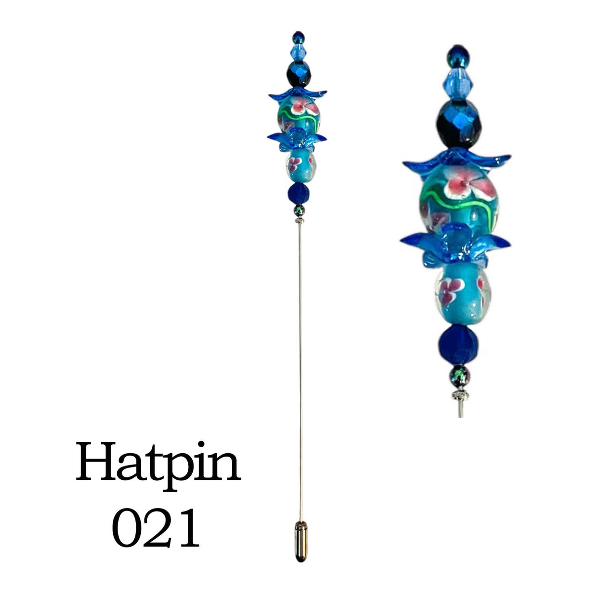 Decorative 6-Inch Hat Pins