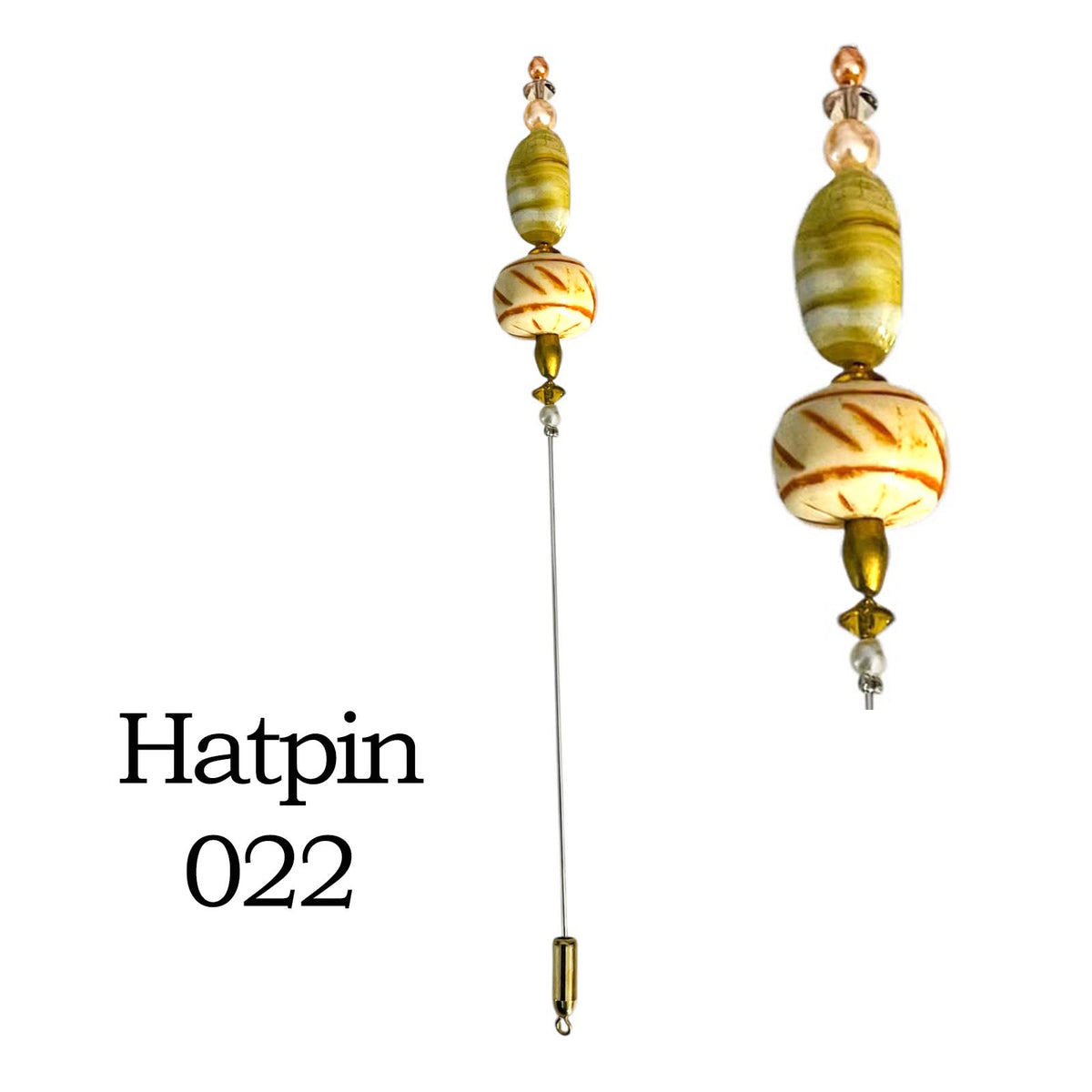 Decorative 6-Inch Hat Pins