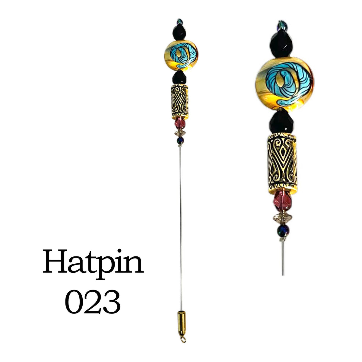 Decorative 6-Inch Hat Pins