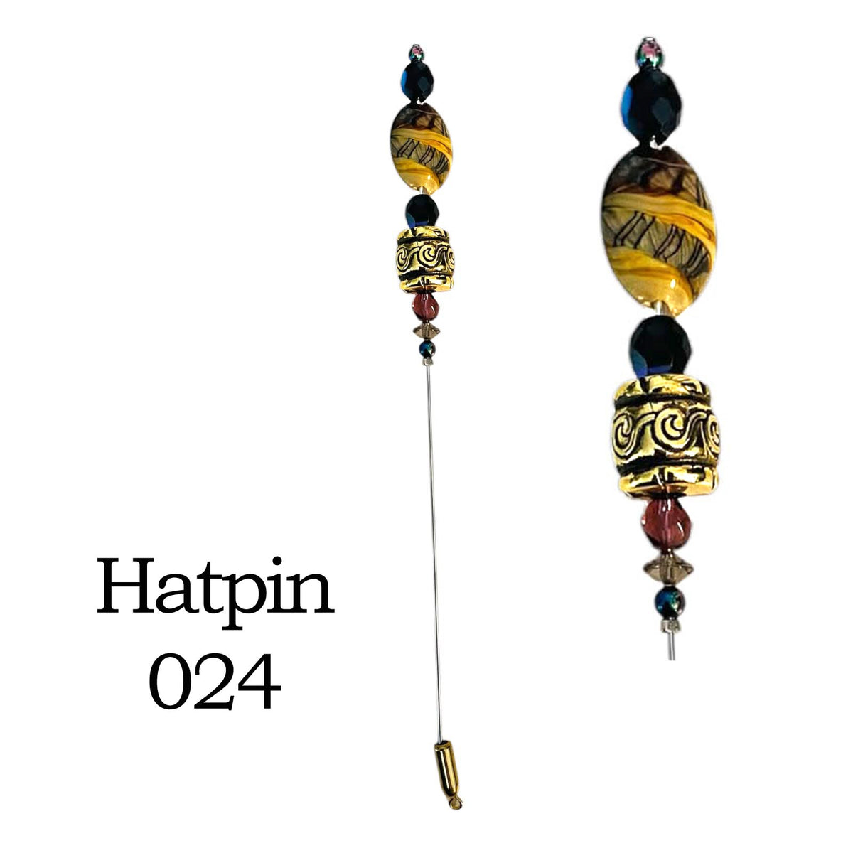 Decorative 6-Inch Hat Pins