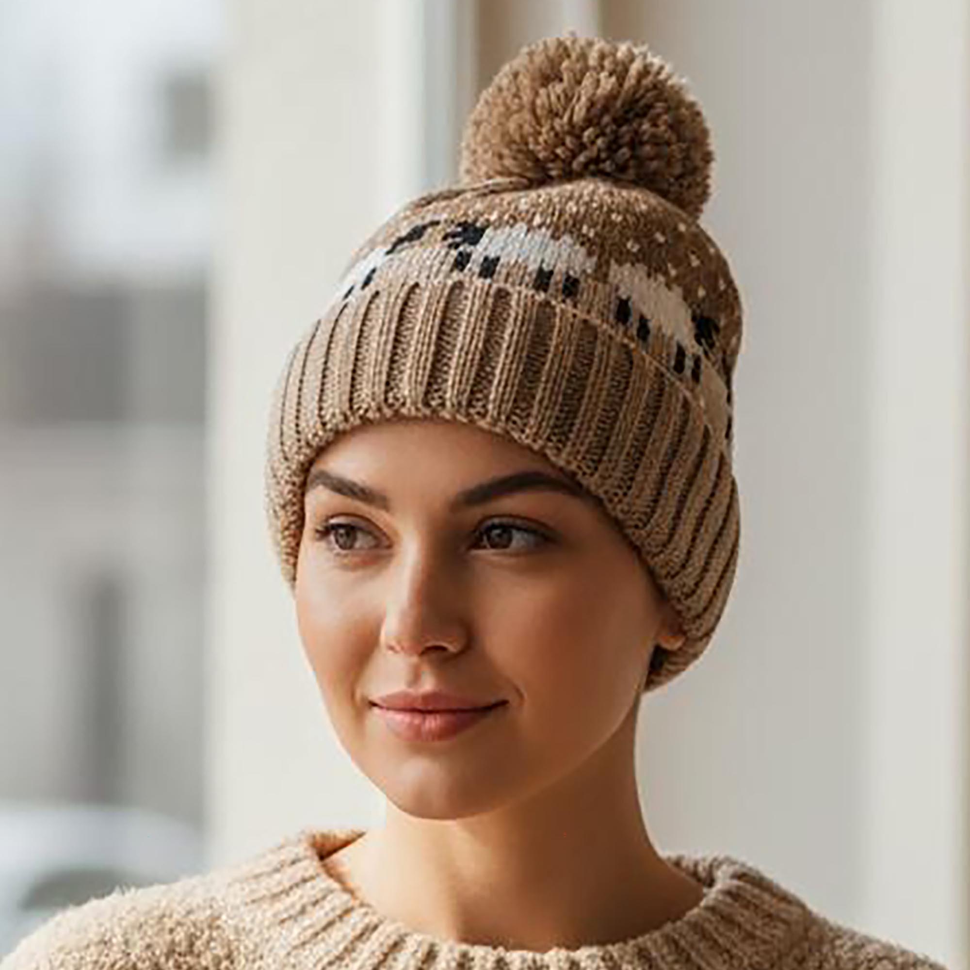 Sheepy Sheep Pom Pom Hat (Unisex)