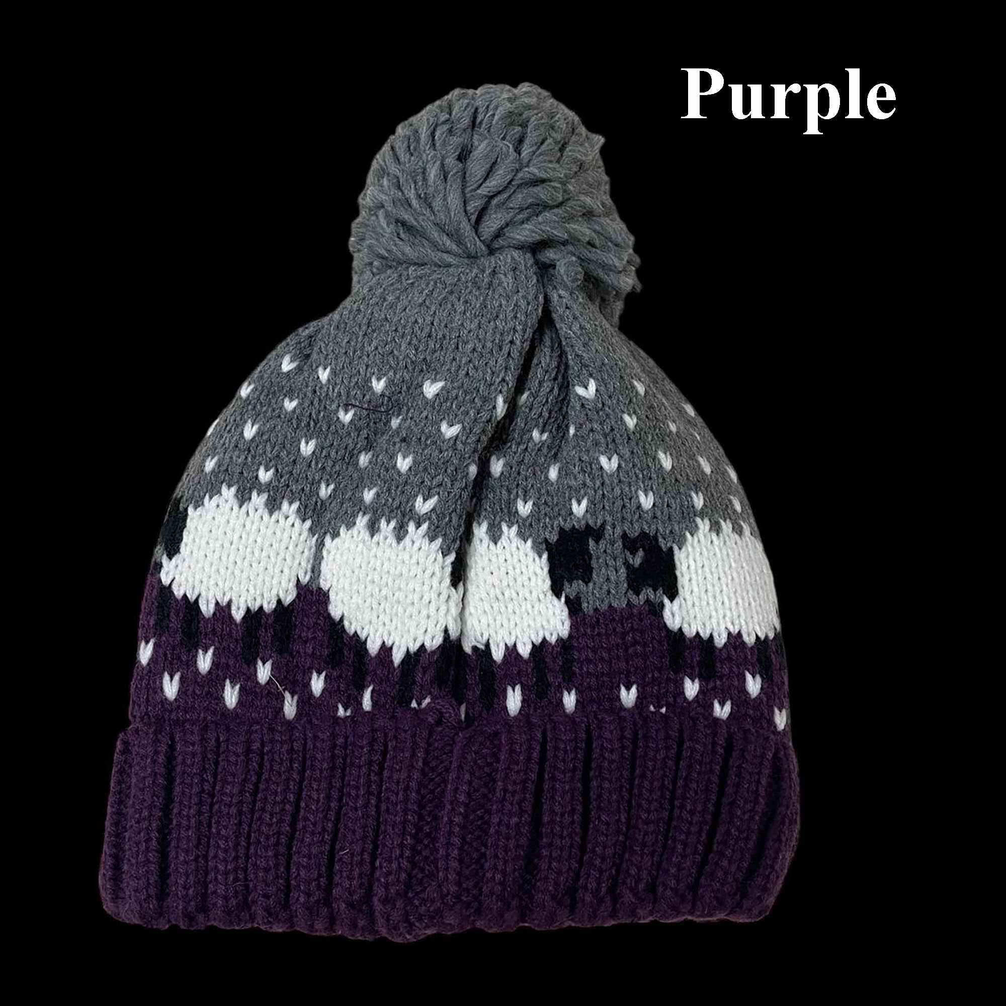 Sheepy Sheep Pom Pom Hat (Unisex)