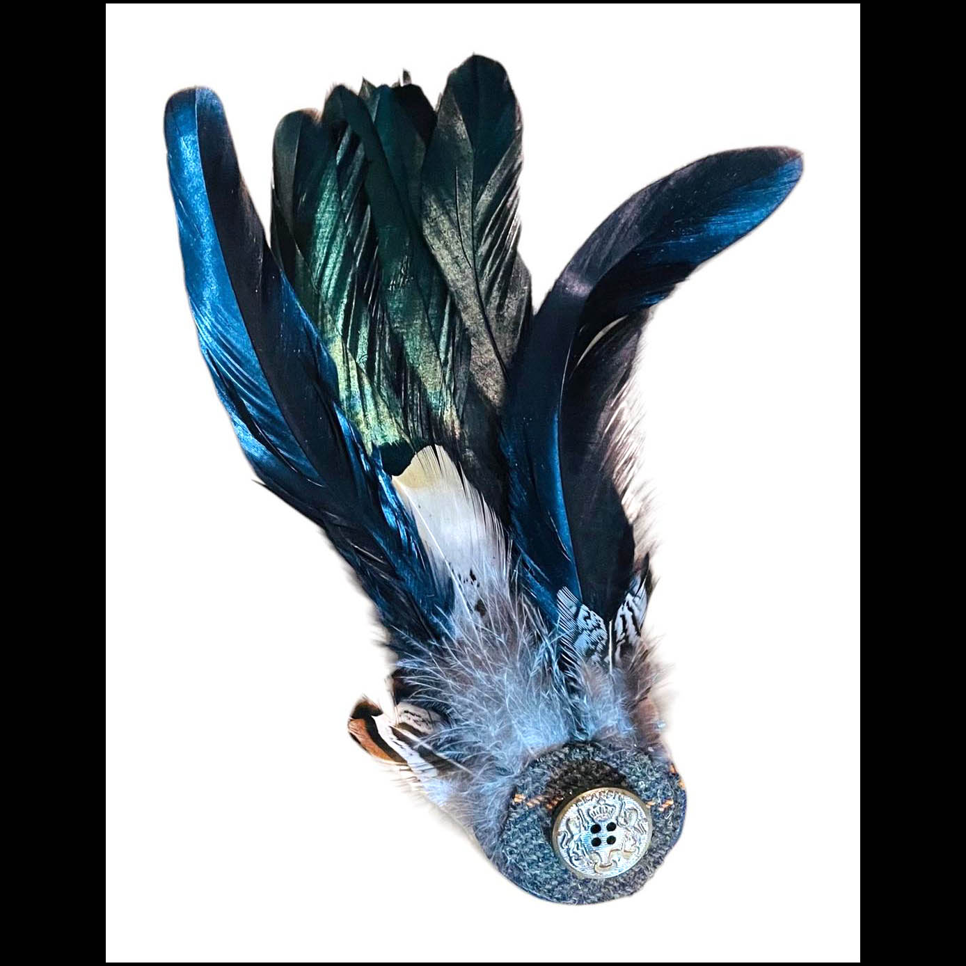 Feather Brooches