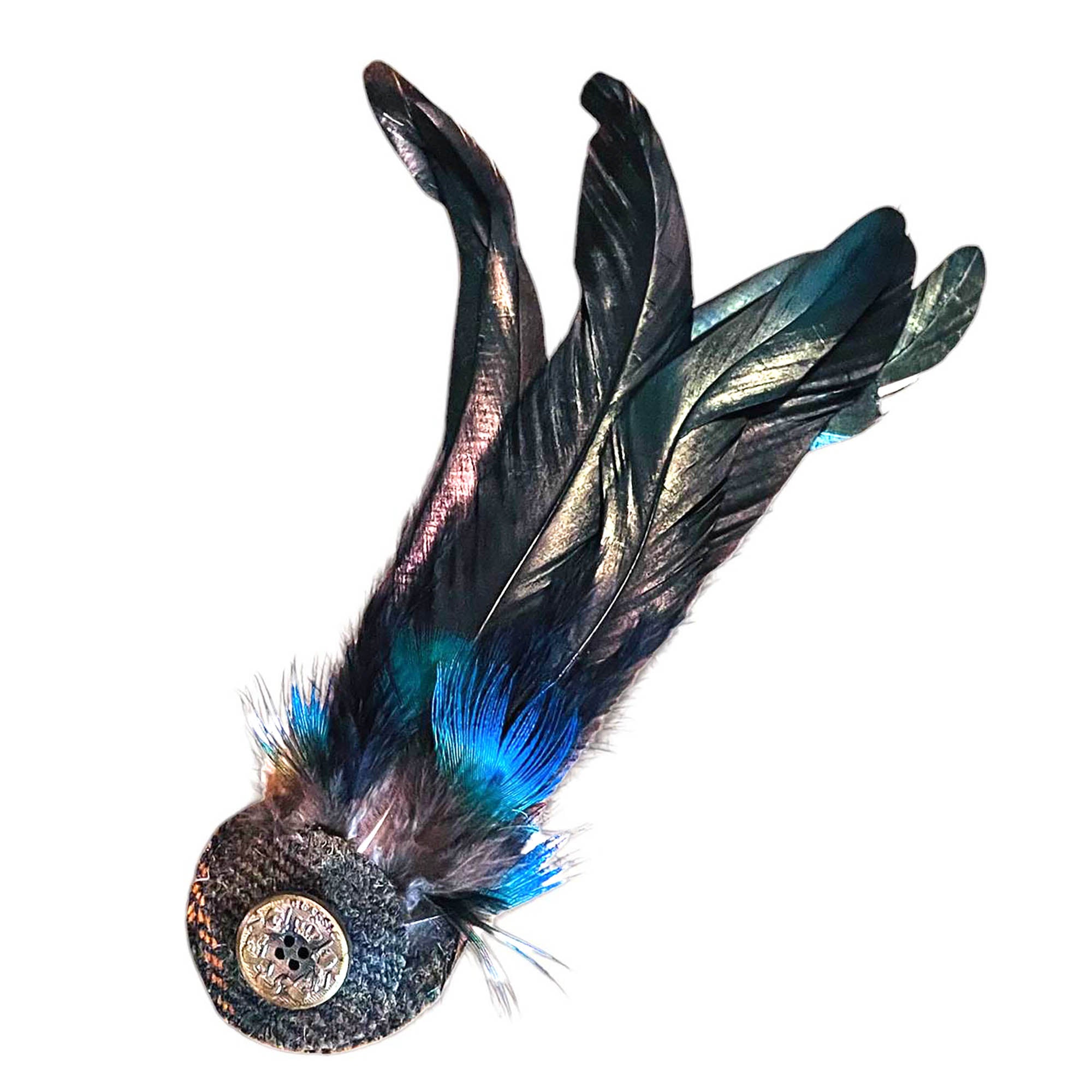 Feather Brooches