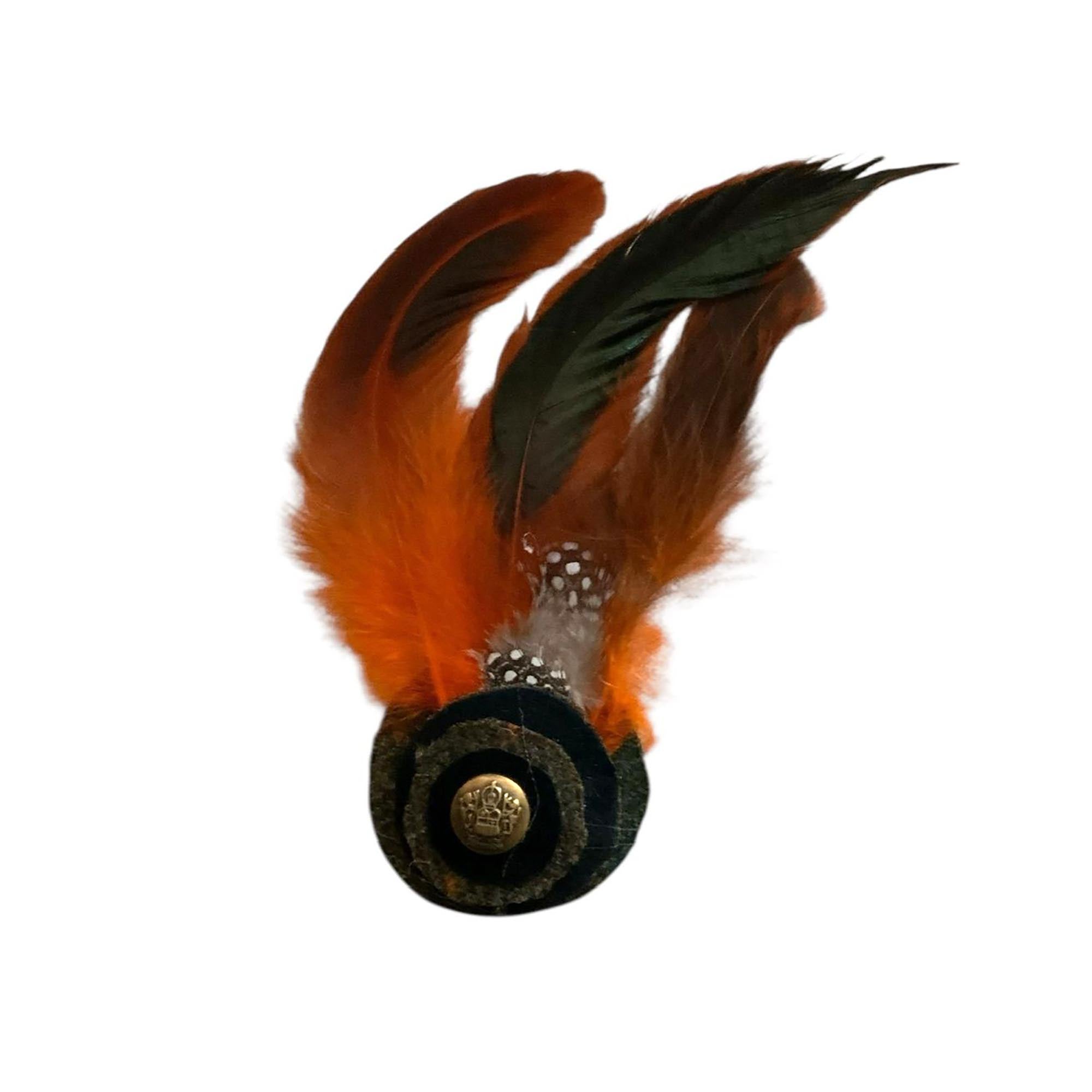 Feather Brooches
