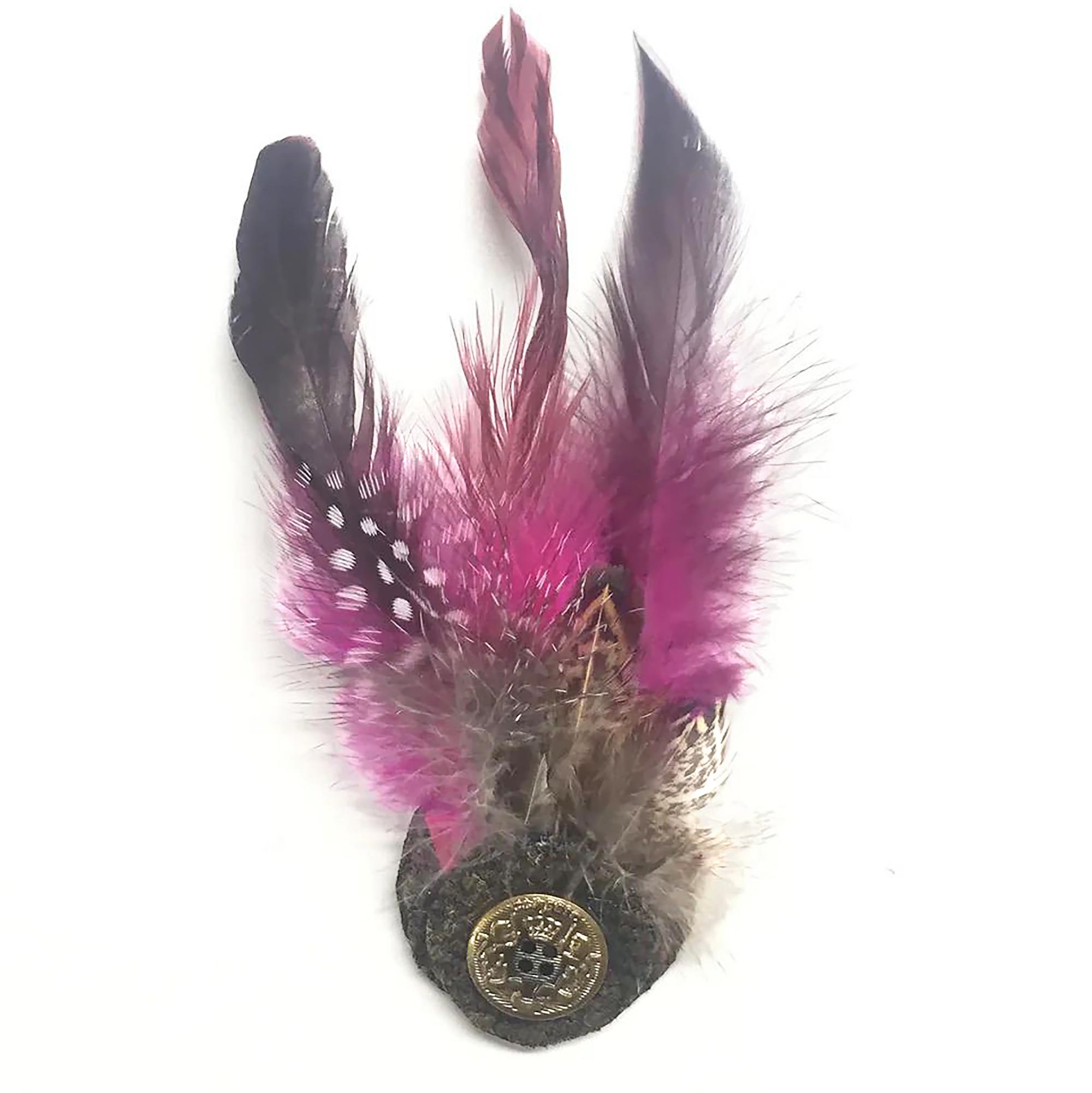 Feather Brooches