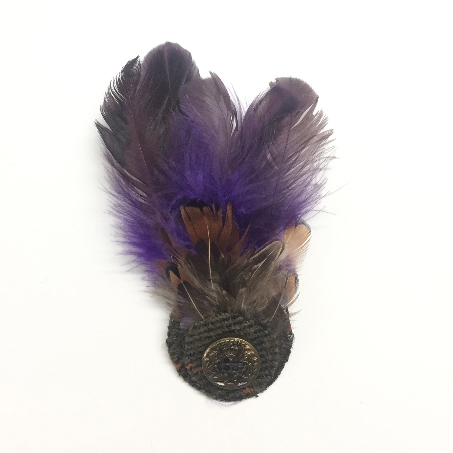 Feather Brooches