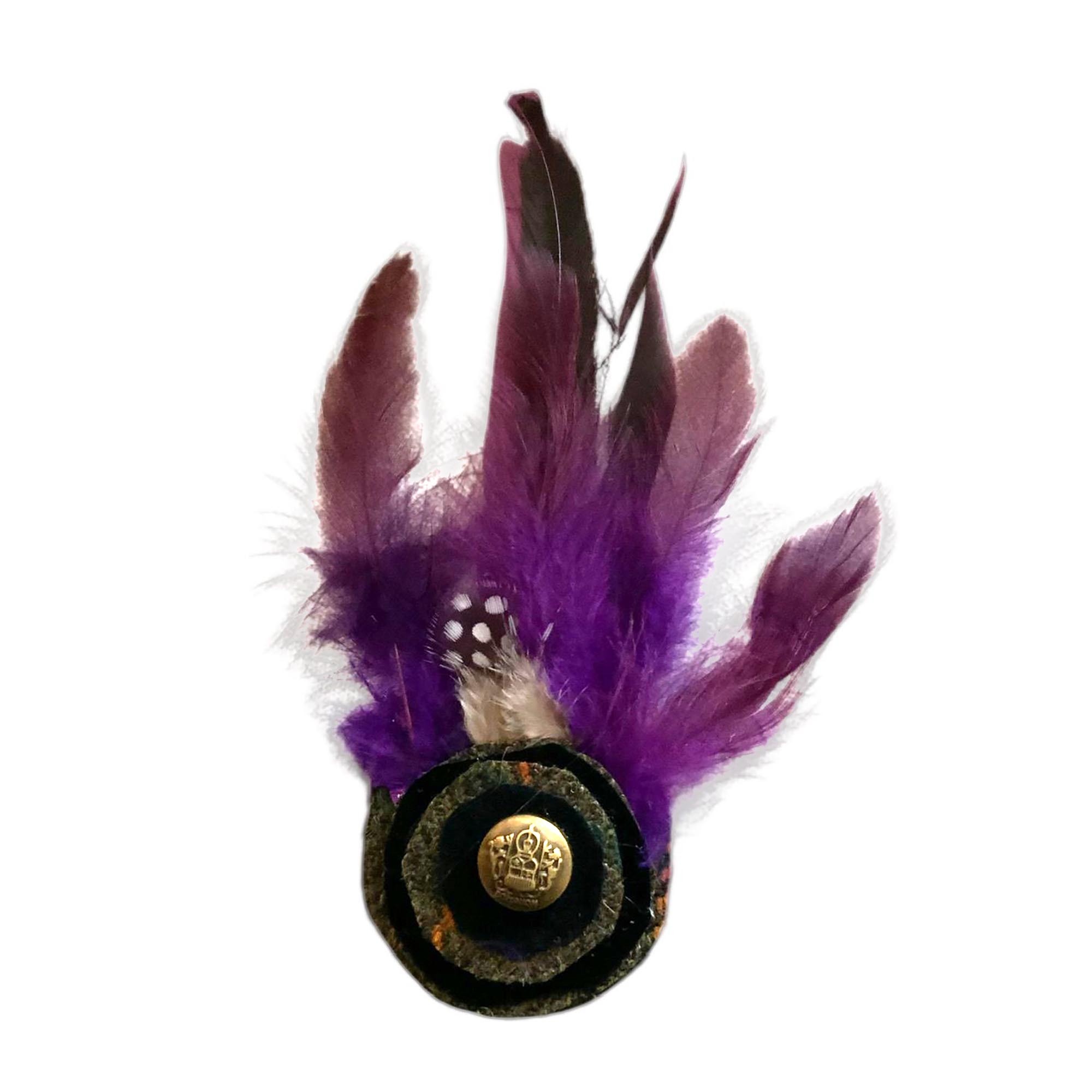 Feather Brooches