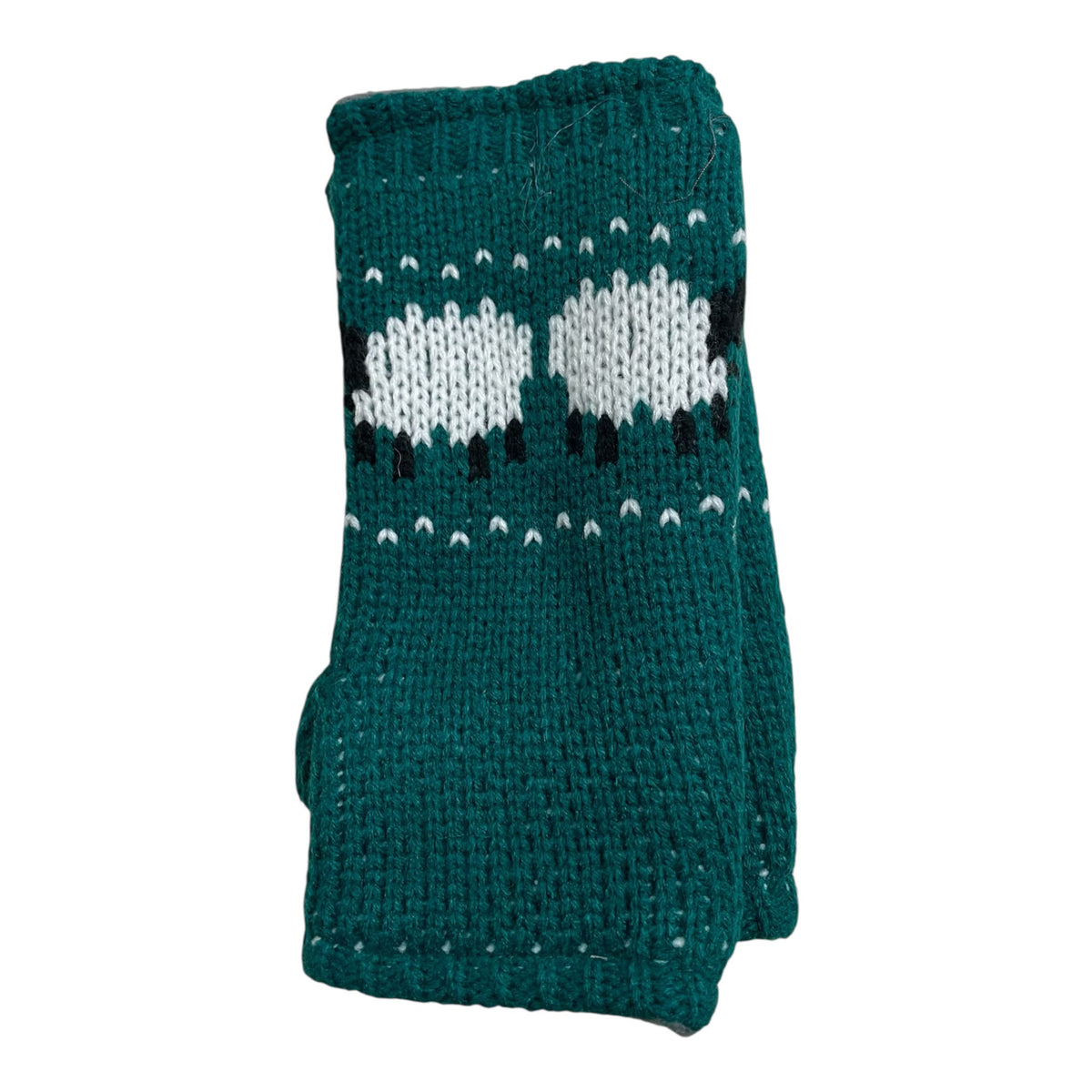 Sheep Fingerless Gloves (Unisex)